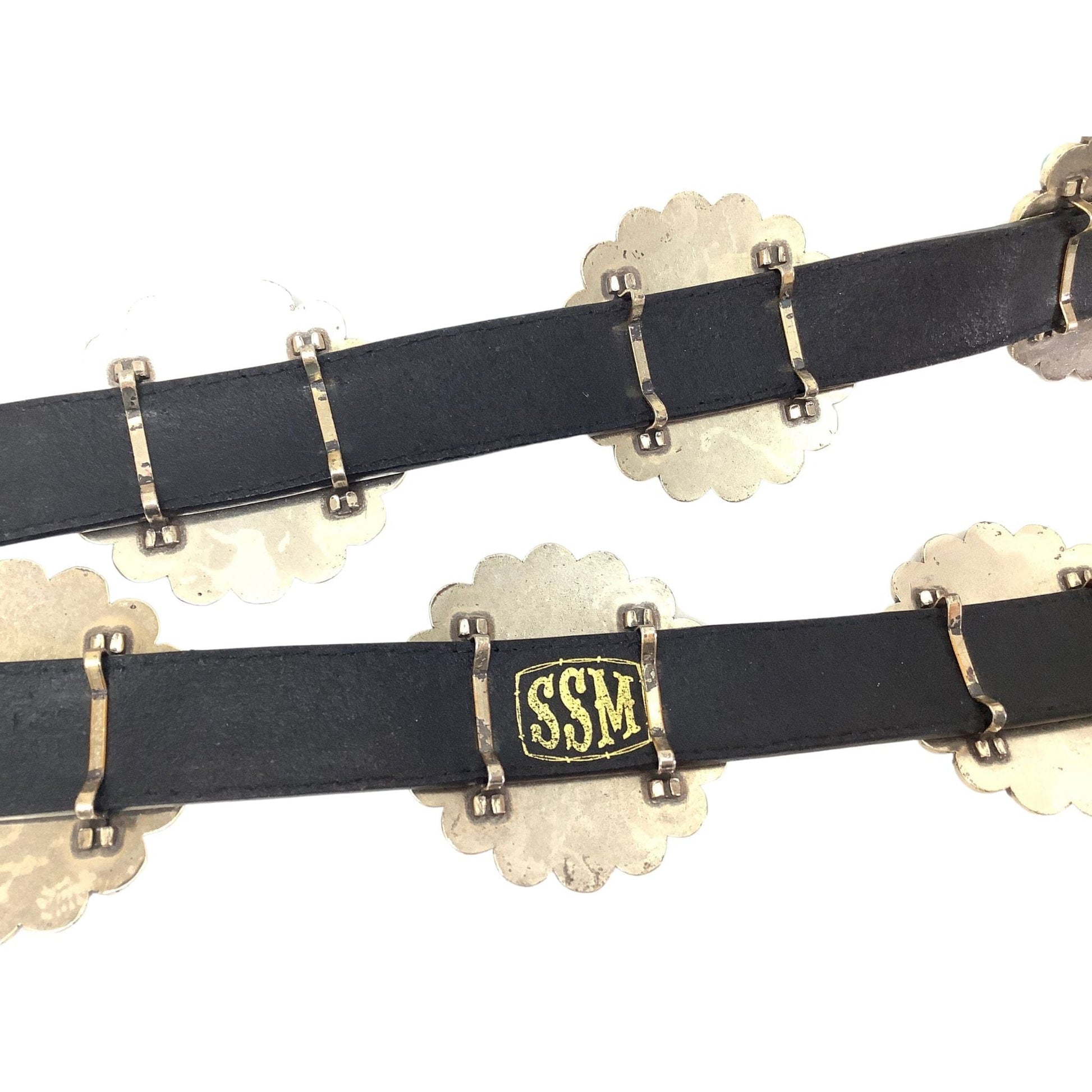 Faux Turquoise Concho Belt