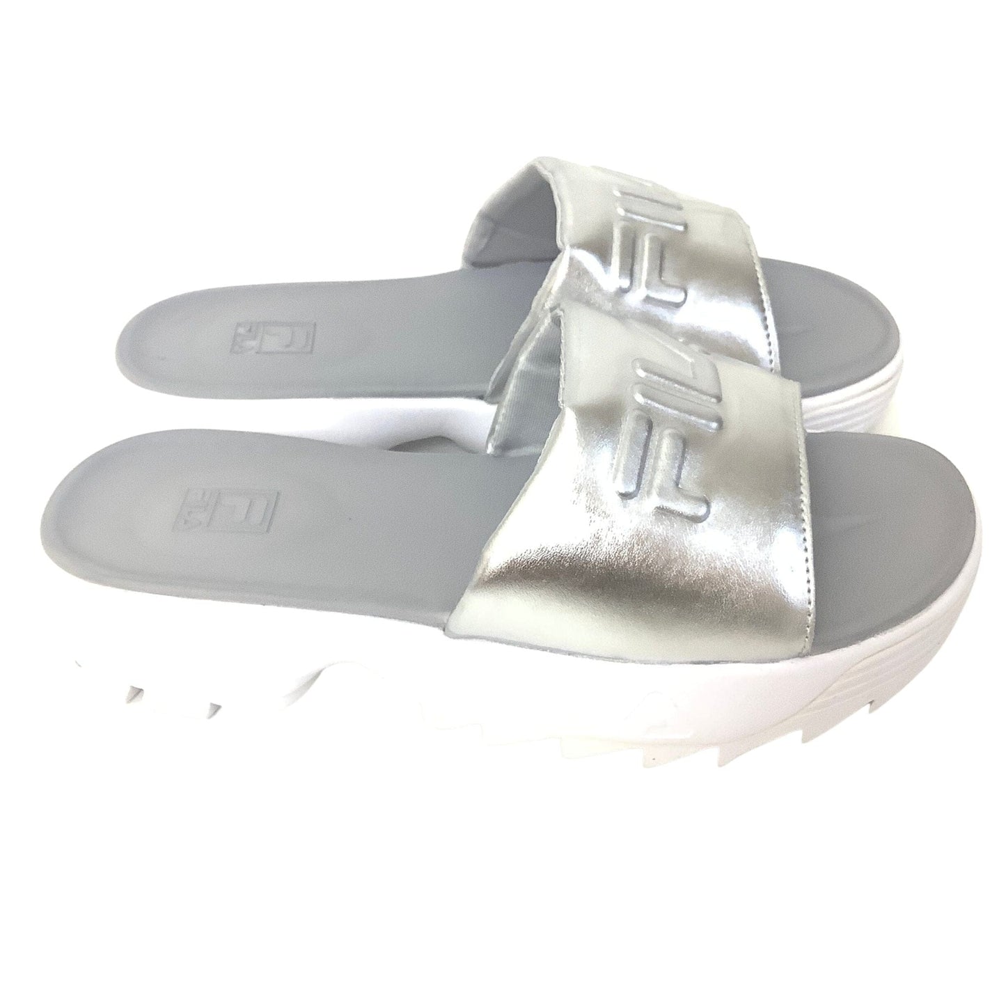 Fila Silver Creepers Slides
