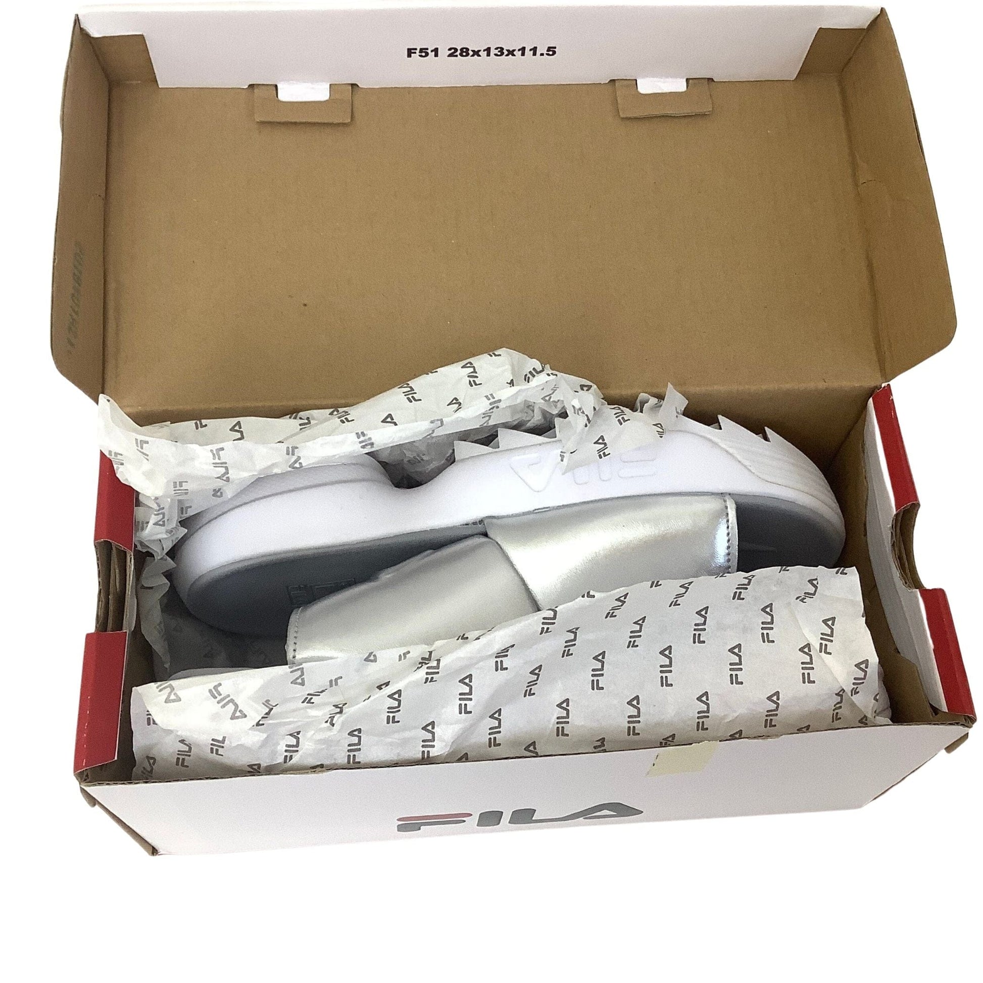 Fila Silver Creepers Slides
