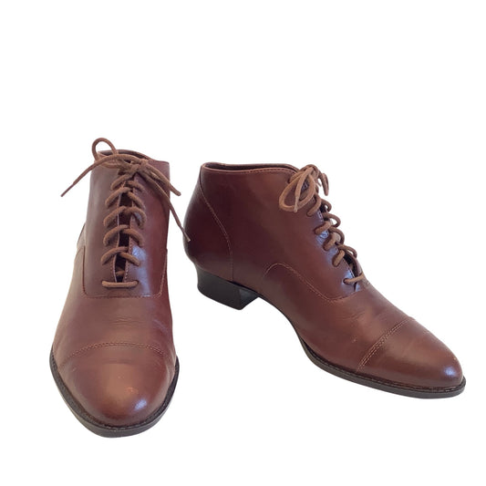 Flat Lace up Booties