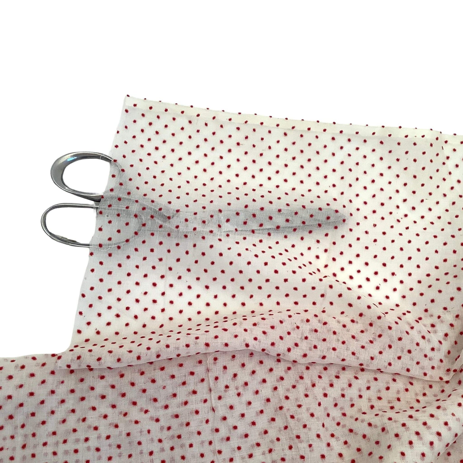 Flocked Sheer Fabric
