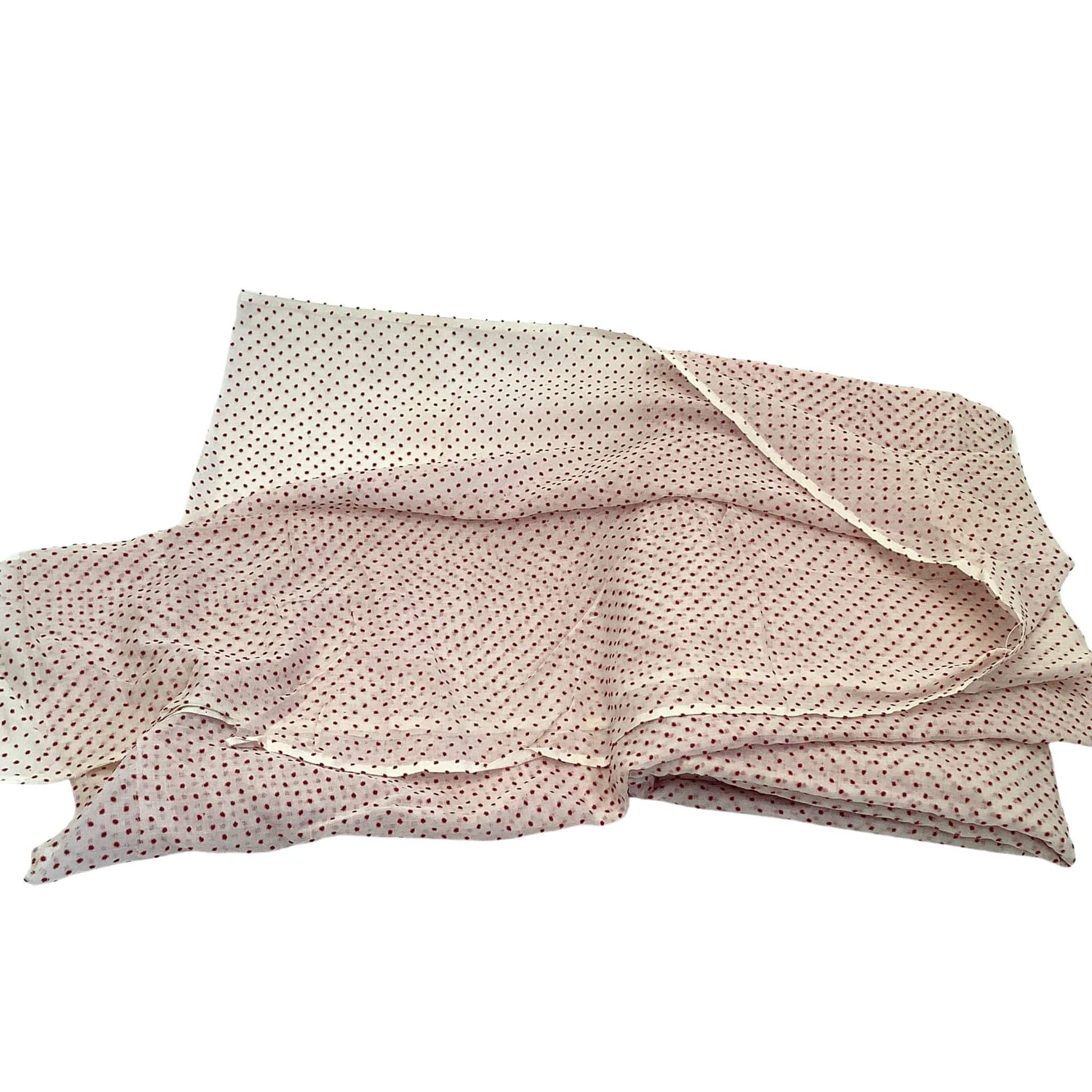 Flocked Sheer Fabric