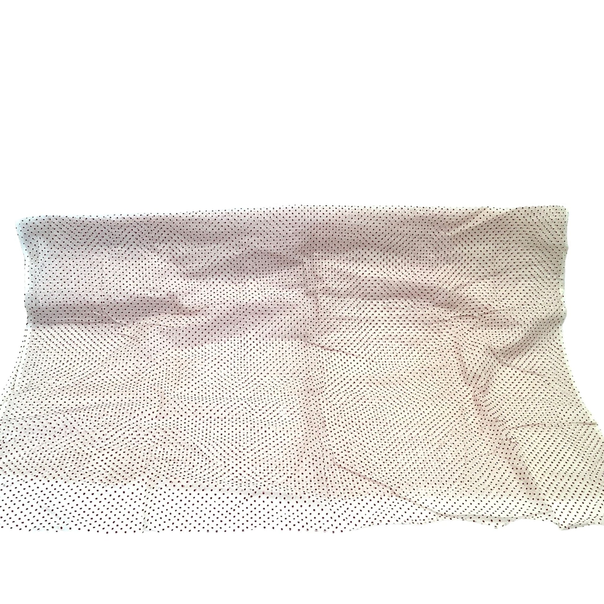 Flocked Sheer Fabric