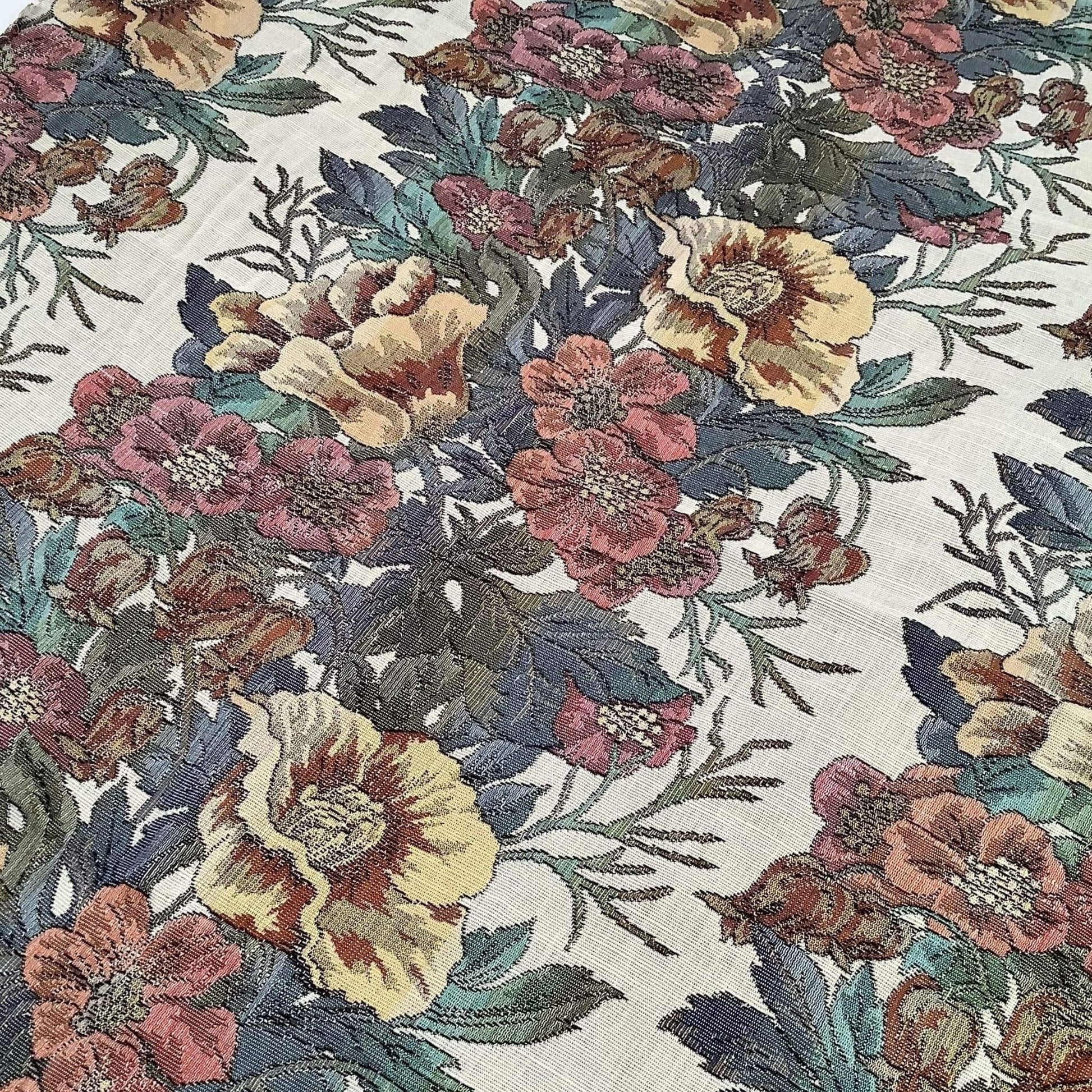 Floral Border Fabric Sample