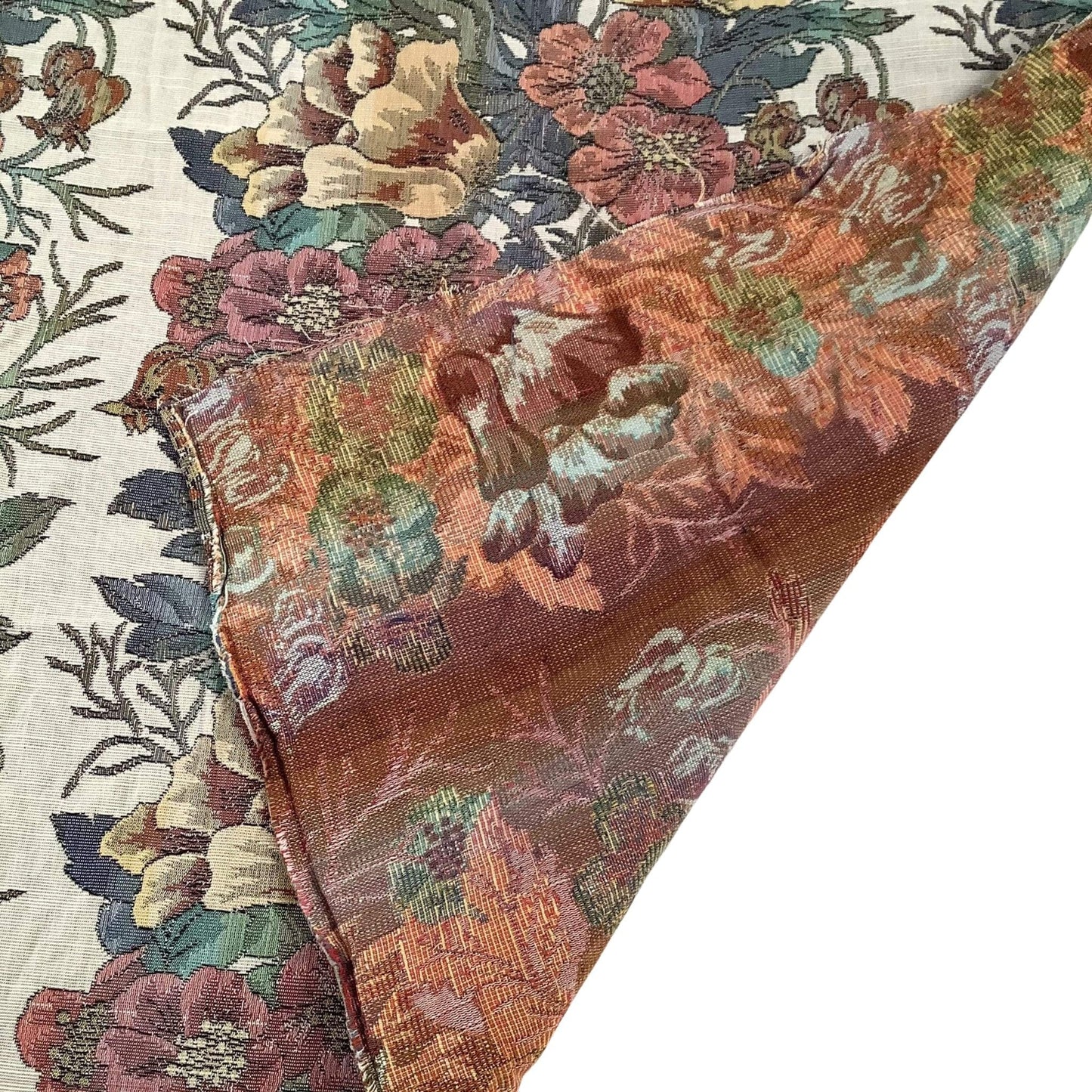 Floral Border Fabric Sample