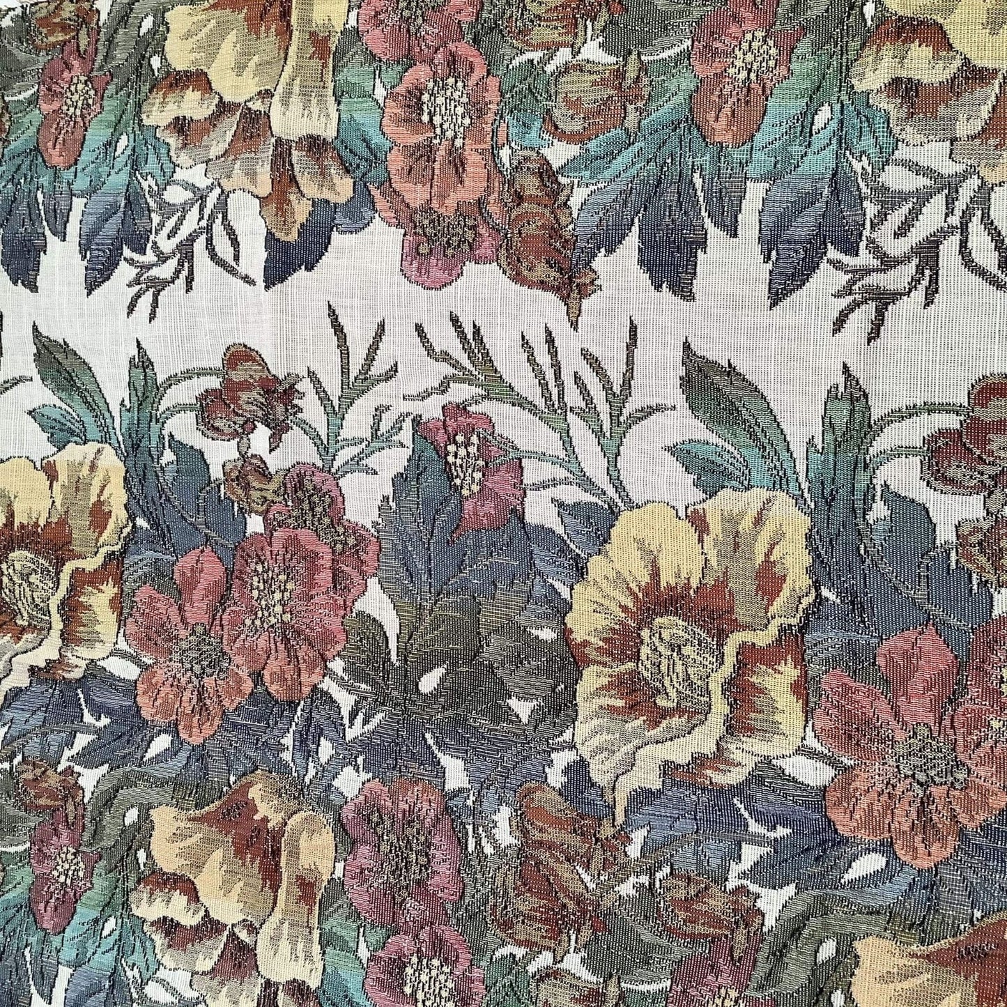 Floral Border Fabric Sample