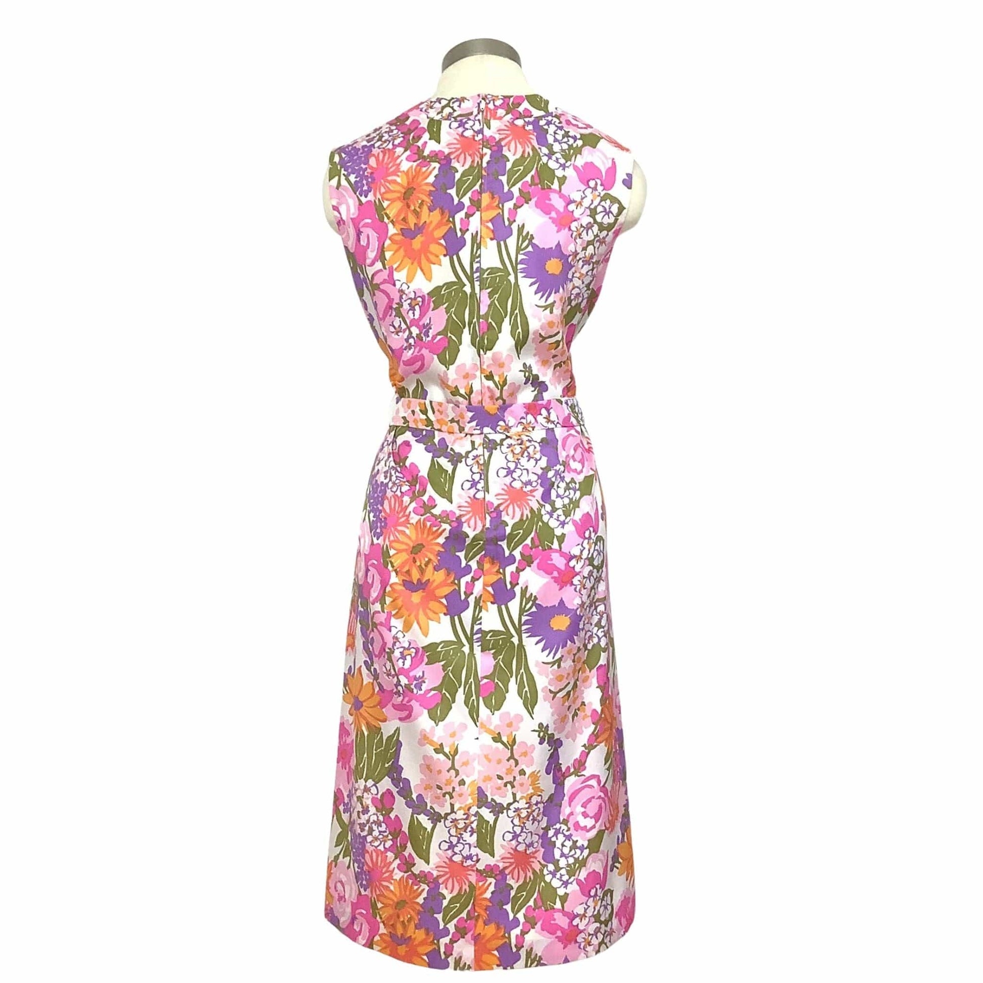Vintage '90s Sleeveless Floral Summer Dress US Size W-M Vintage '90s Sleeveless Floral Summer Dress US Size W-M
