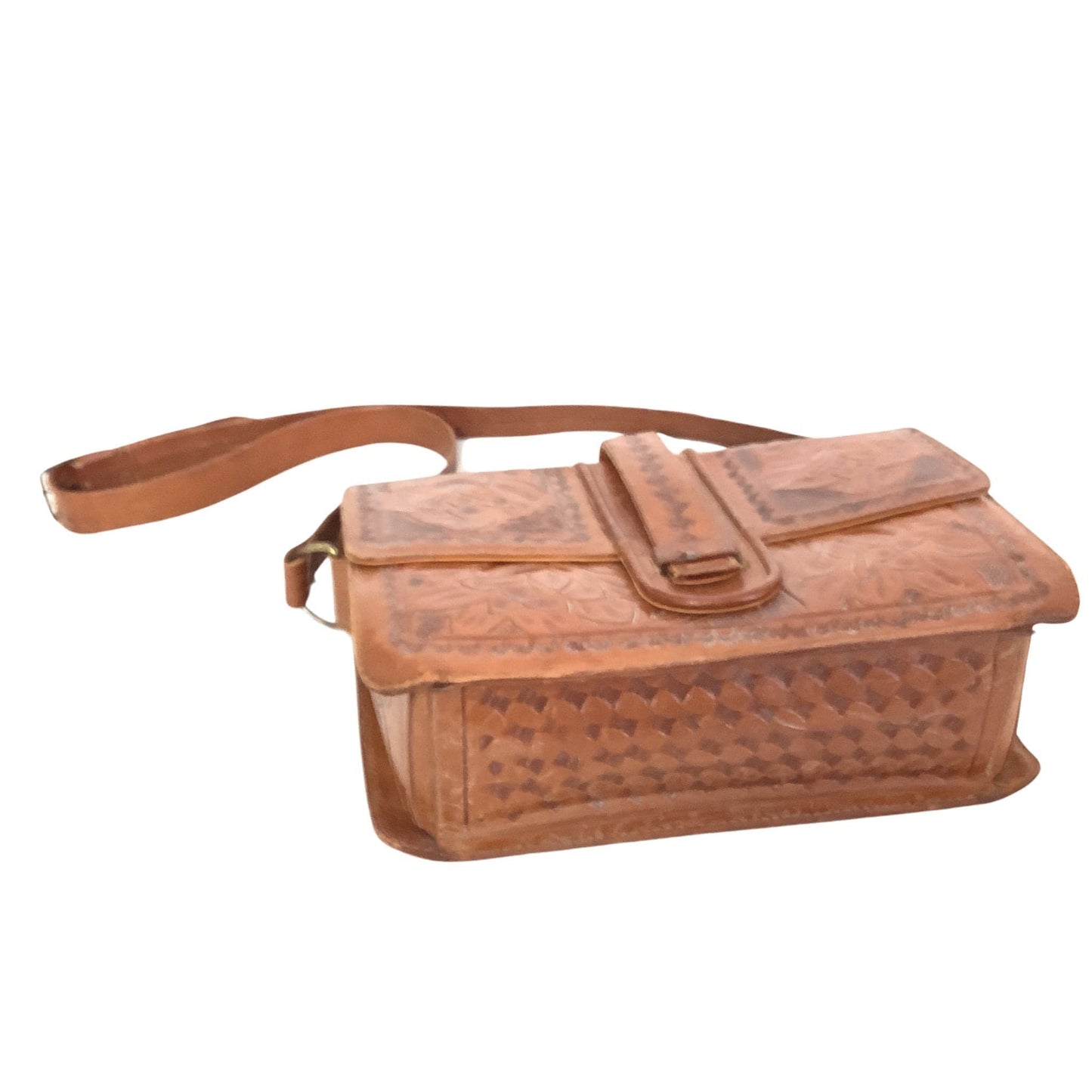 Flores Tooled Handbag