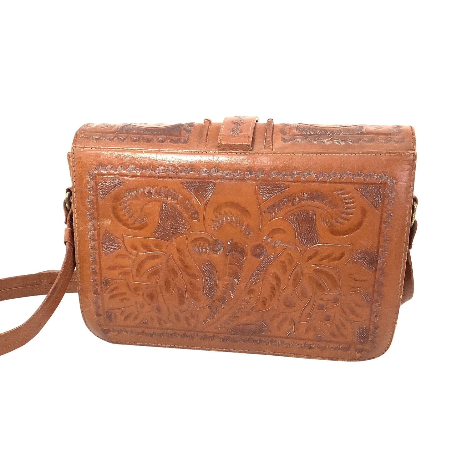 Flores Tooled Handbag
