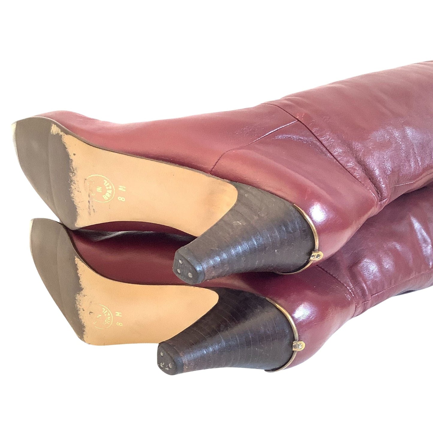 Fold Top Heeled Boots