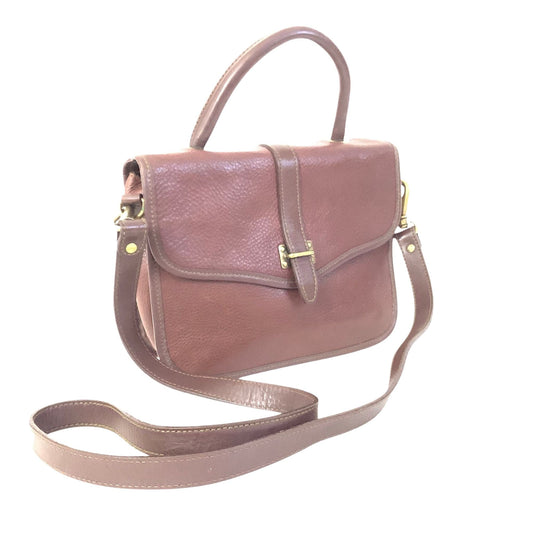 Fossil Tan Leather Bag