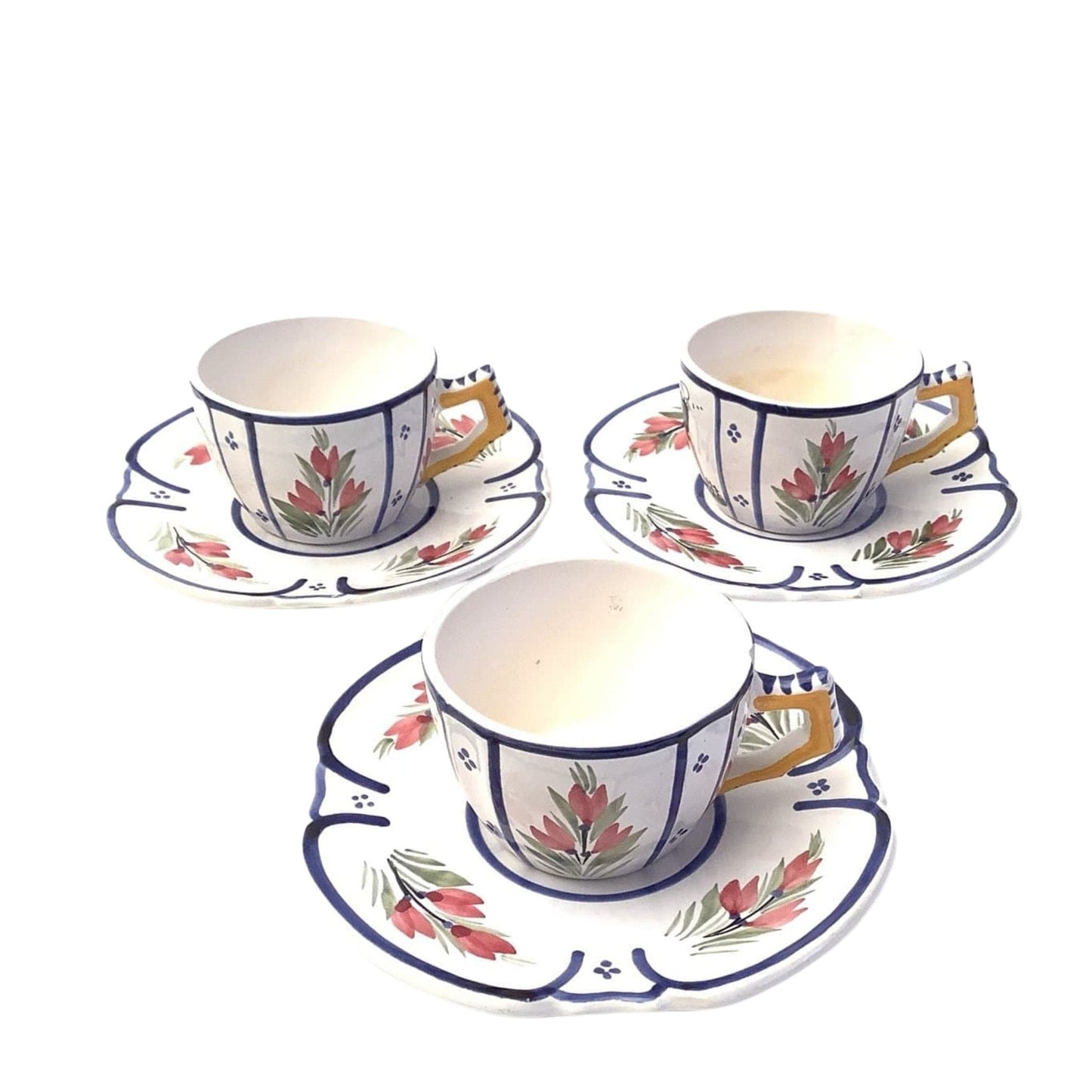 French Quimper Cups