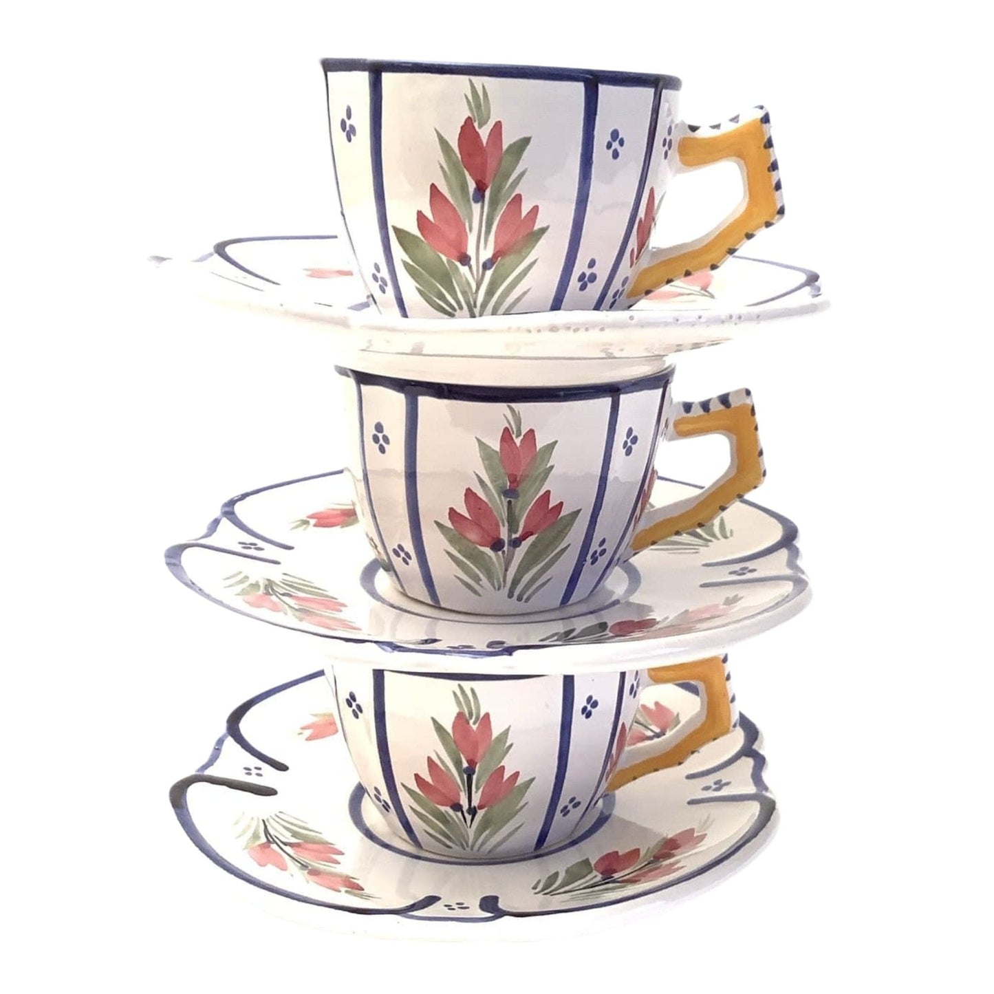 French Quimper Cups