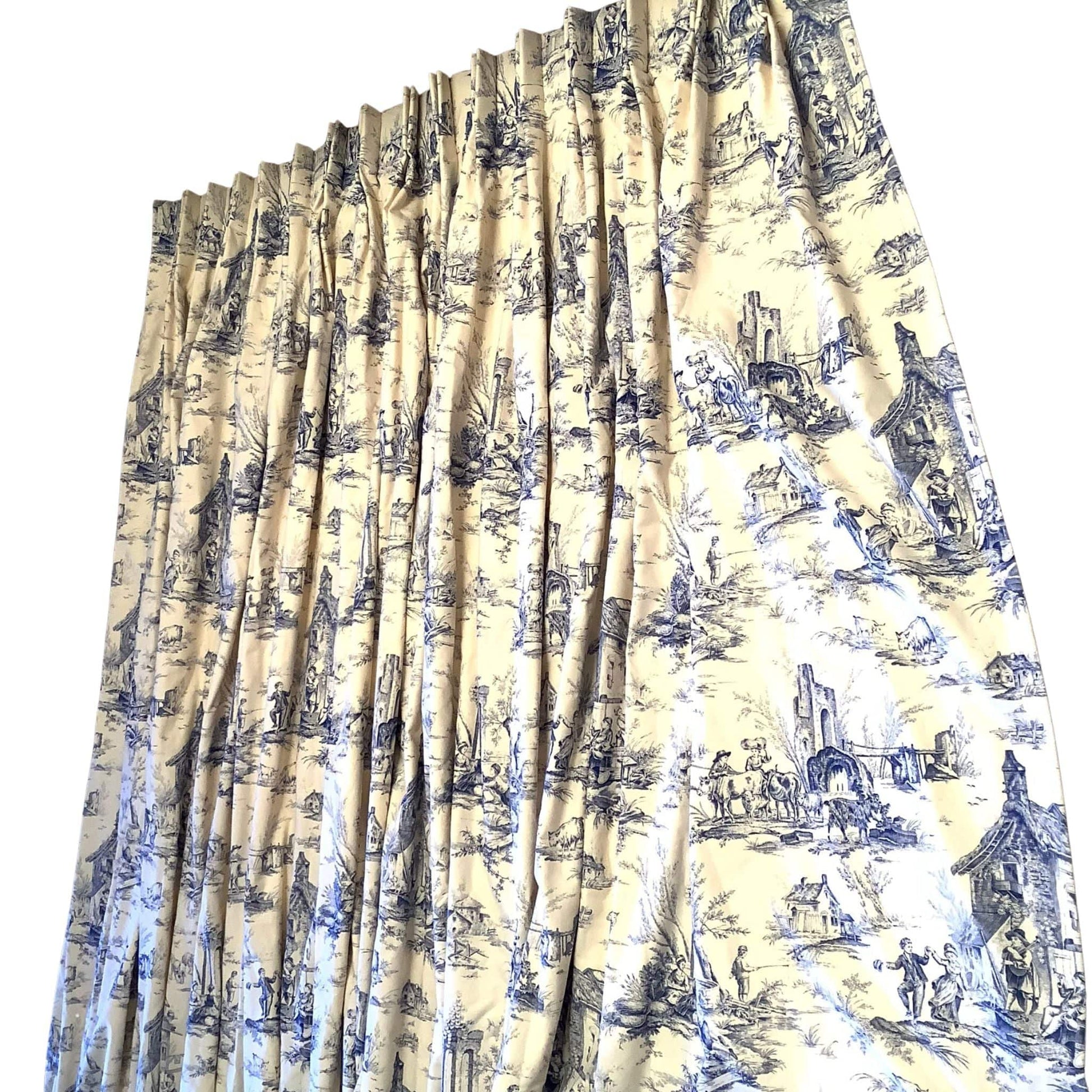 French Toile Curtain