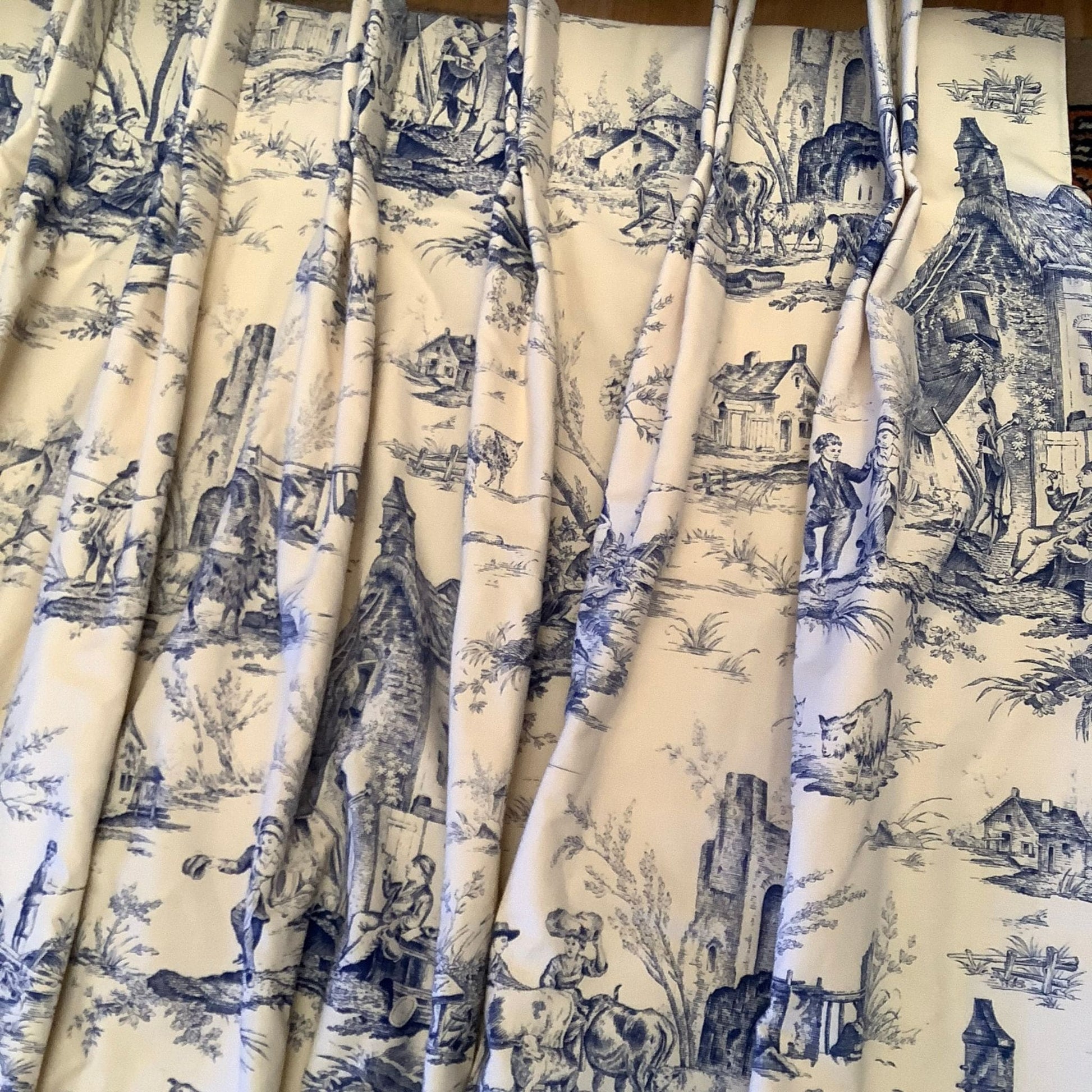 French Toile Curtain