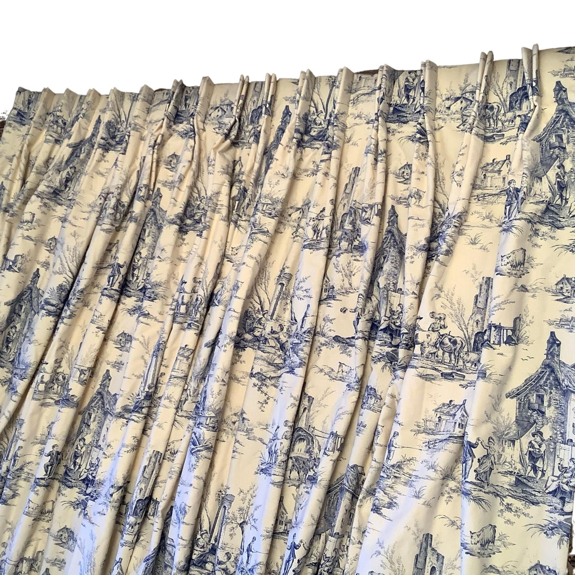French Toile Curtain
