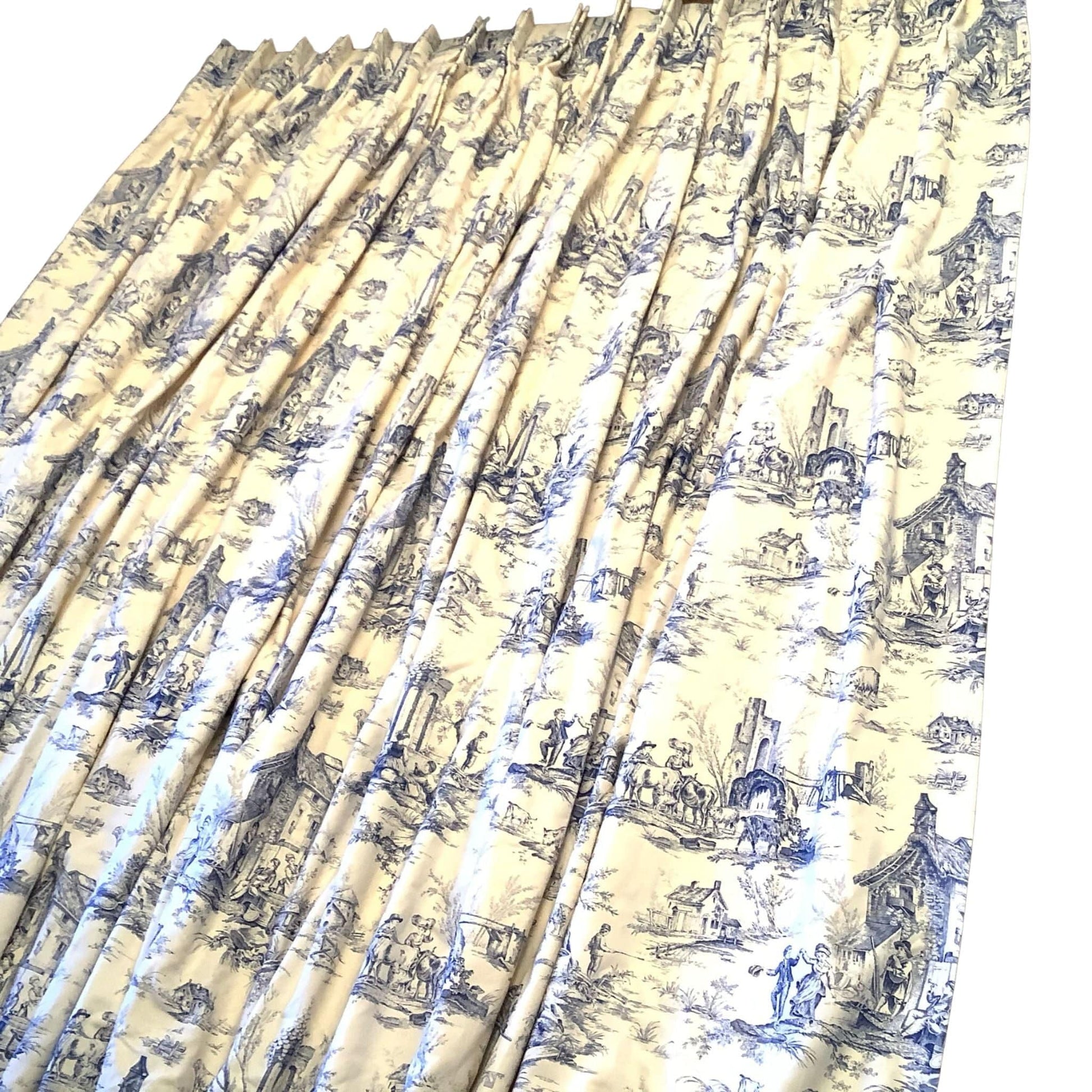 French Toile Curtain