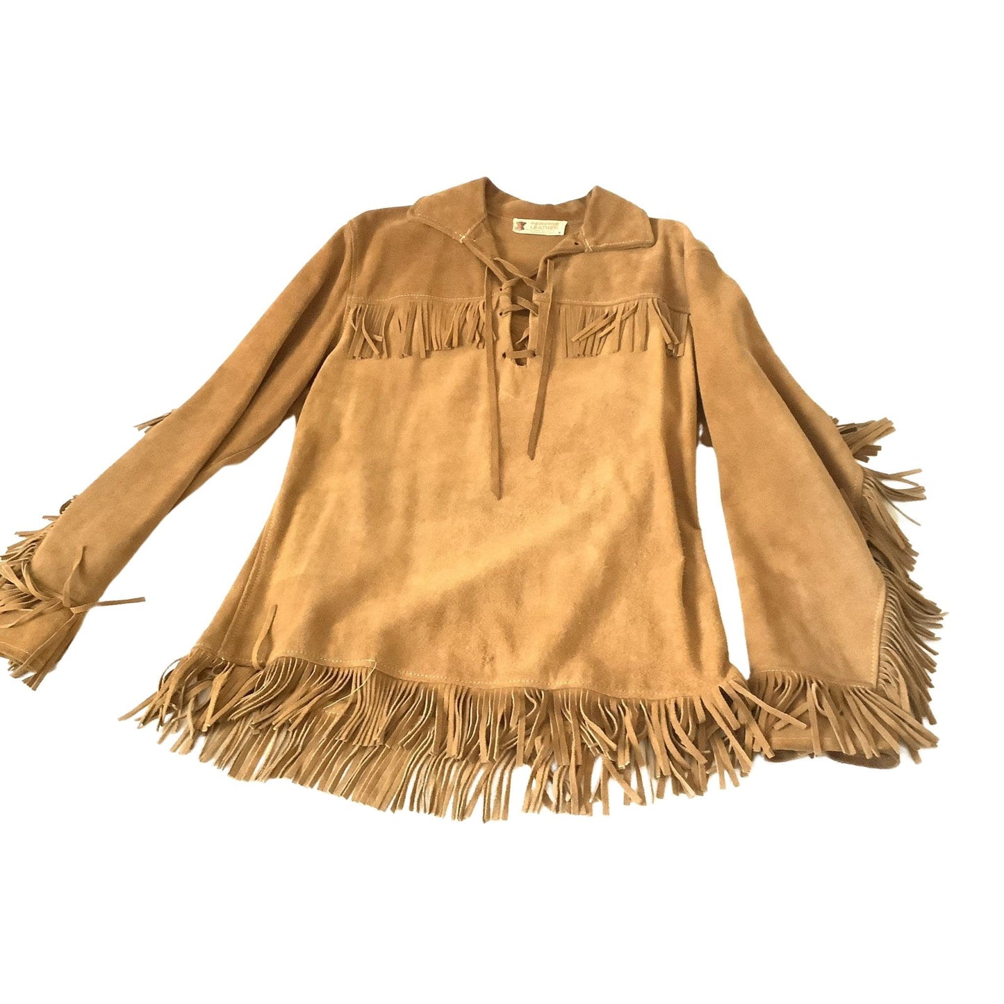 Fringed Leather Shirt