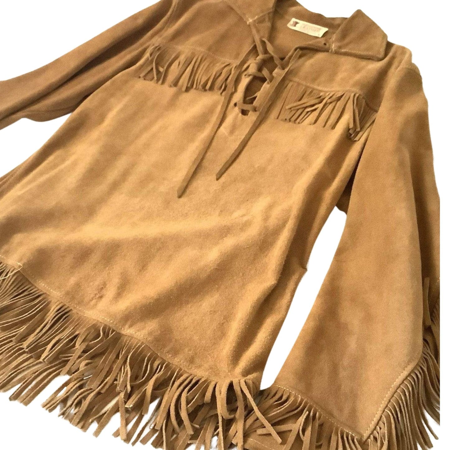 Fringed Leather Shirt