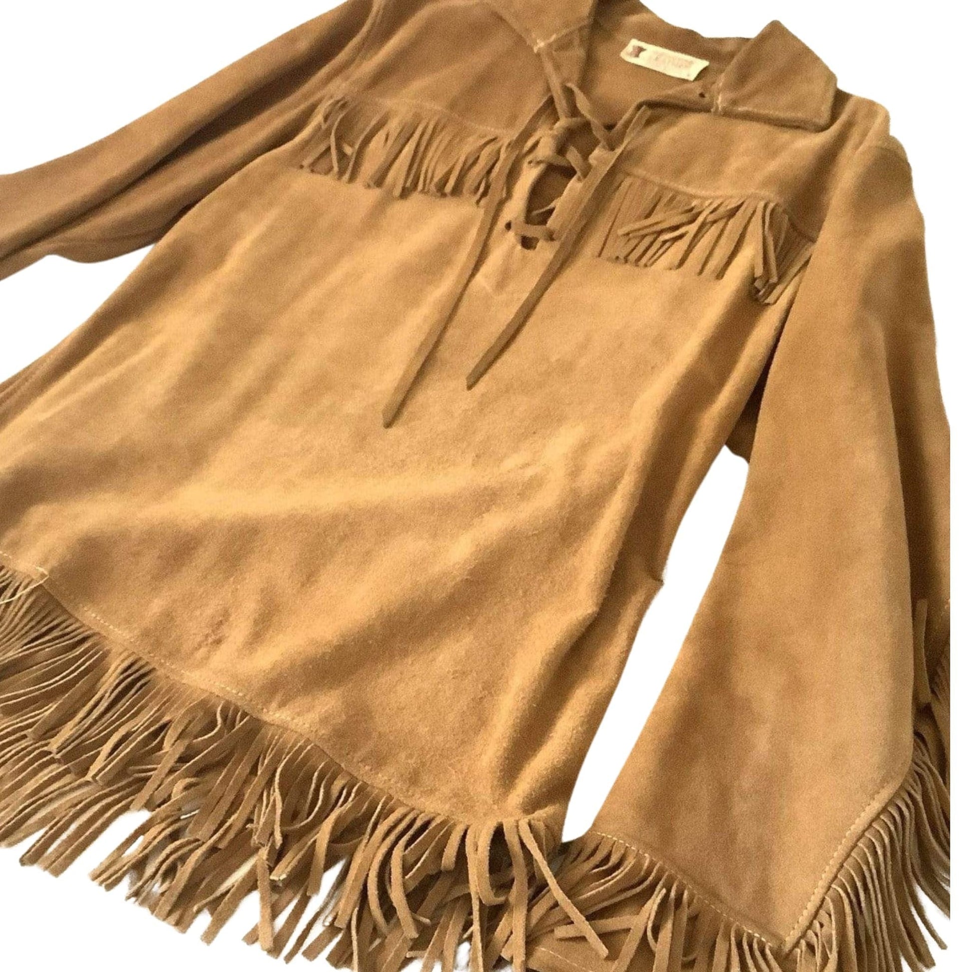 Fringed Leather Shirt