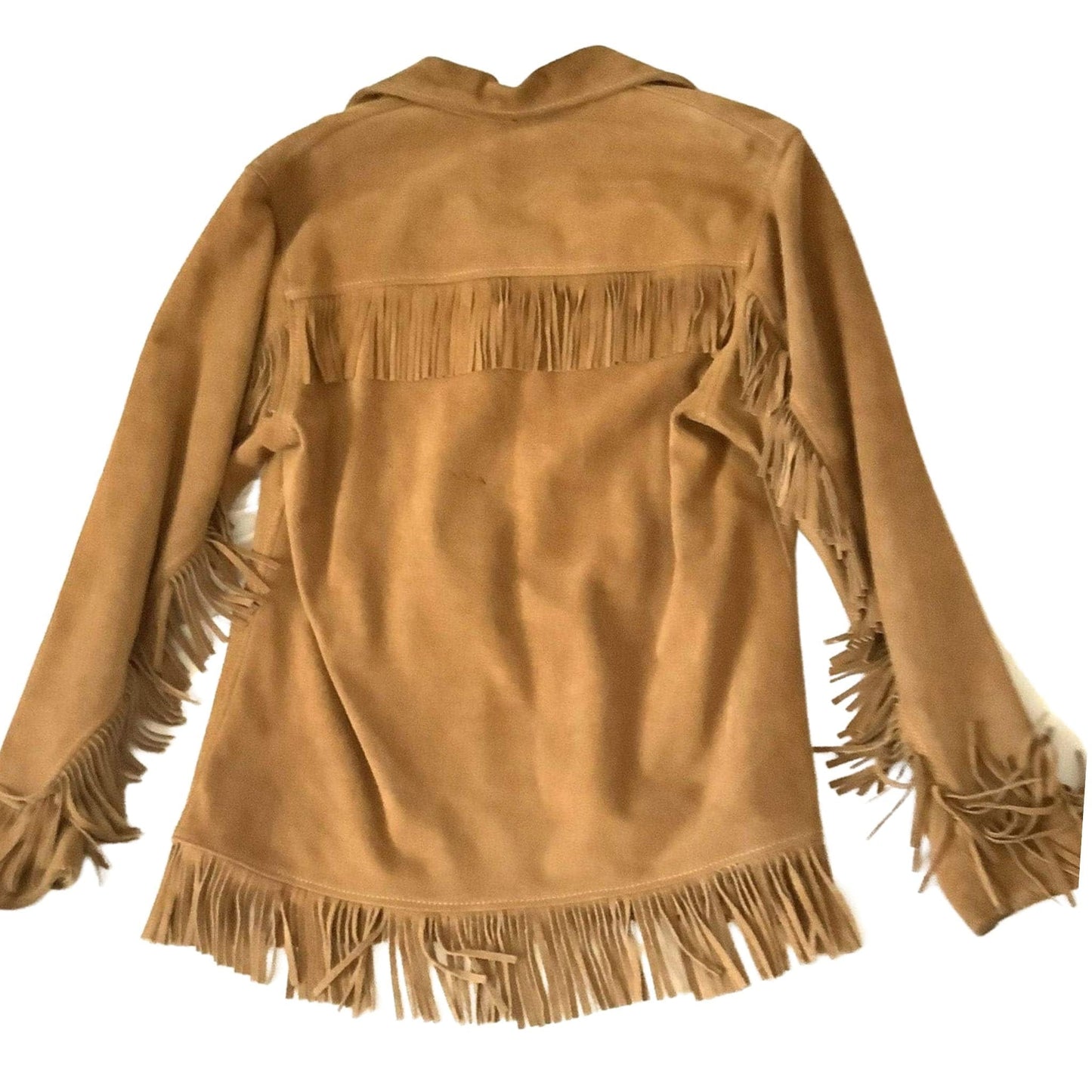 Fringed Leather Shirt
