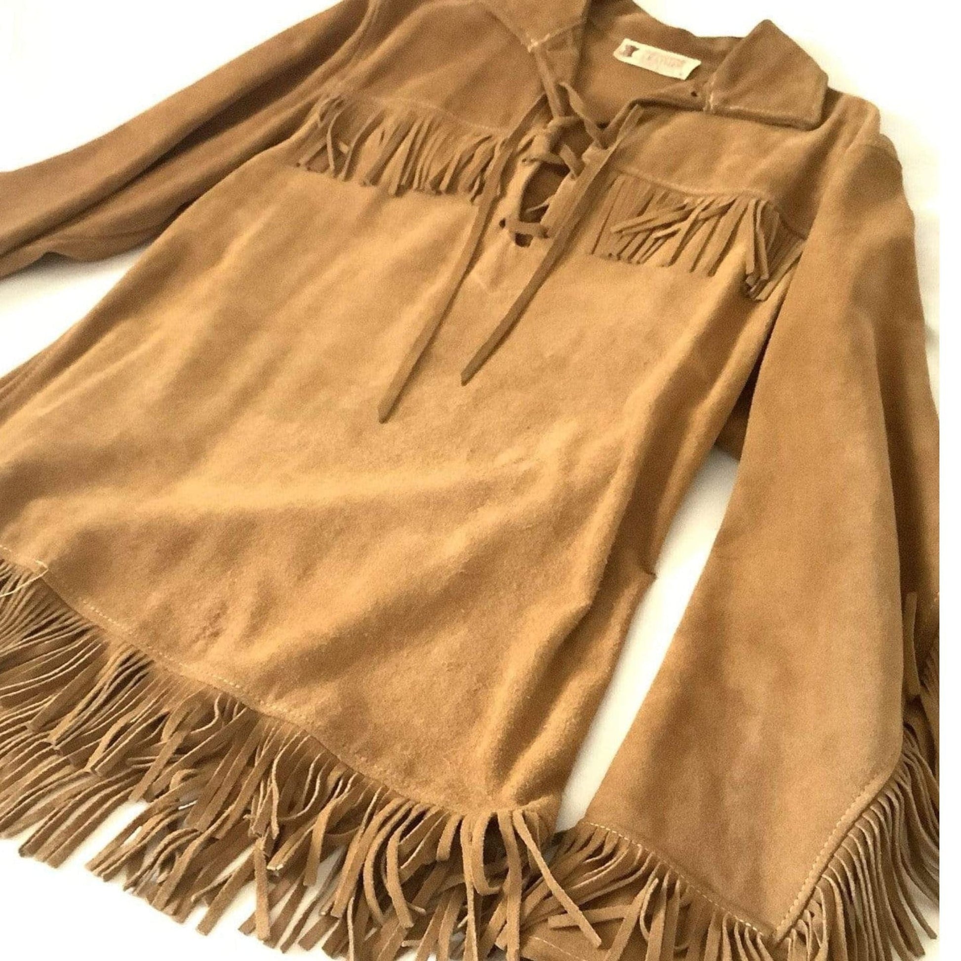 Fringed Leather Shirt