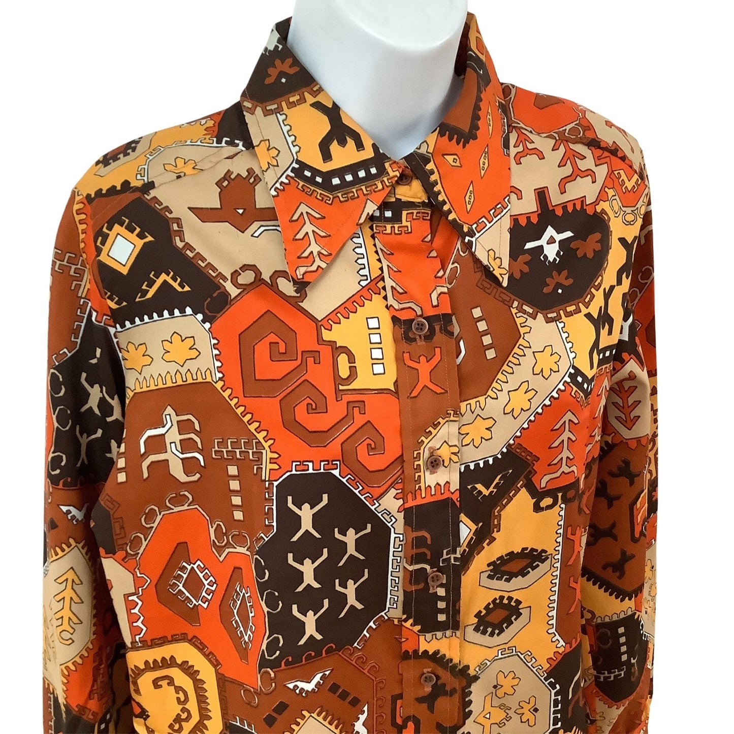 Funky Vintage 1950s Shirt - Rockabilly Western Style