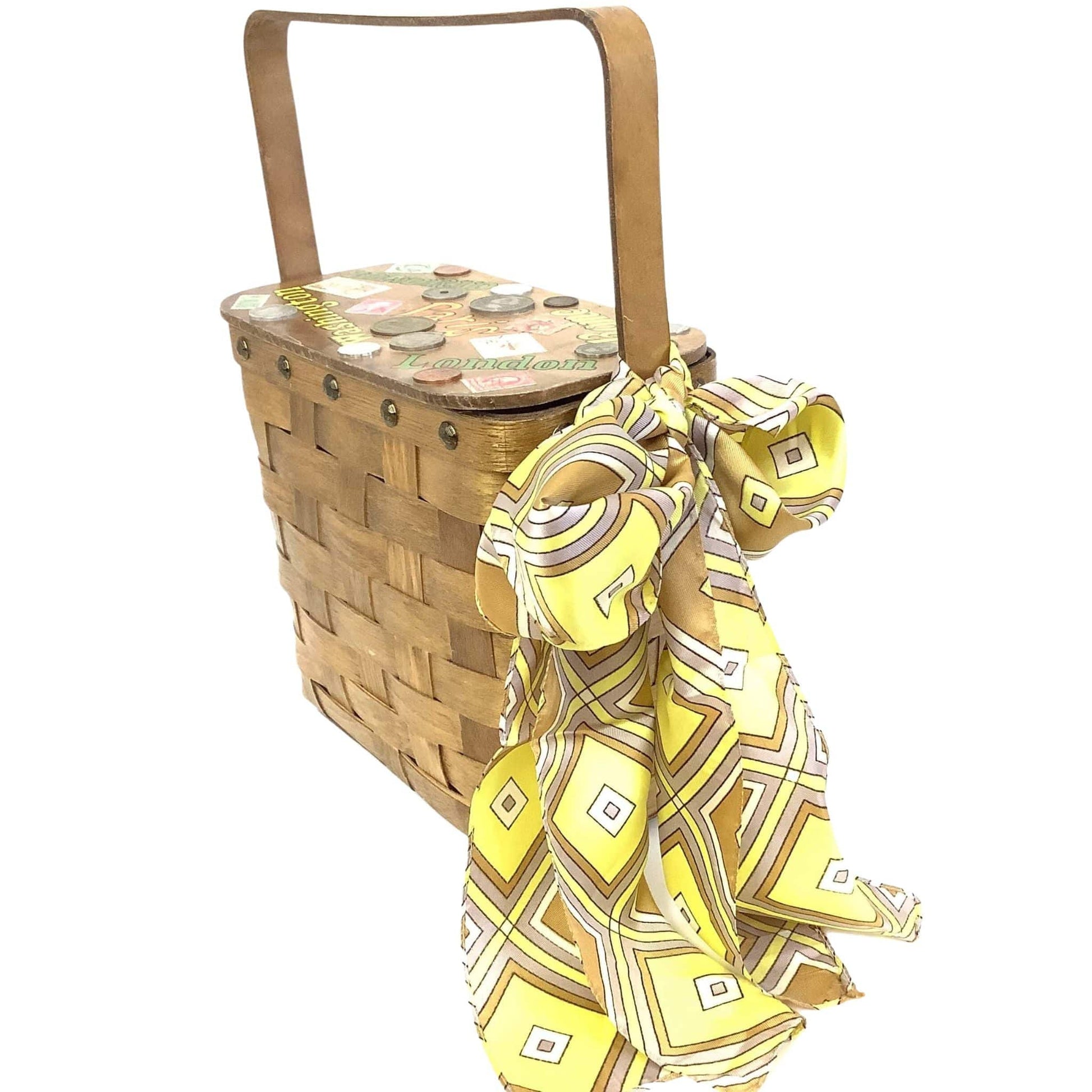 Gary Gail Dallas  Basket Bag