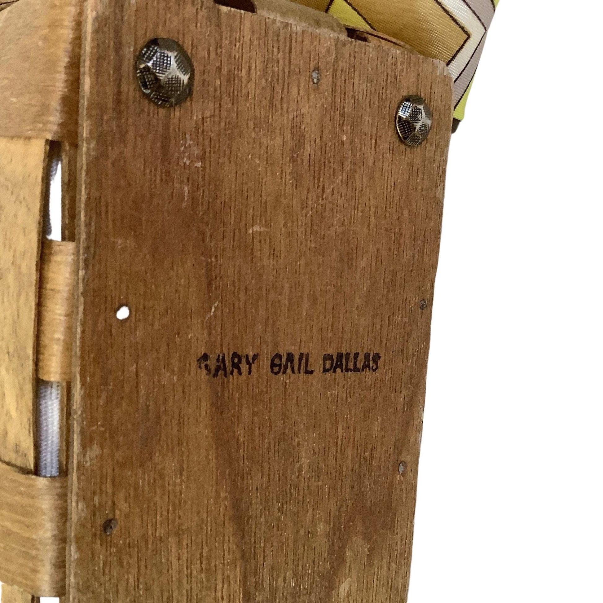 Gary Gail Dallas  Basket Bag