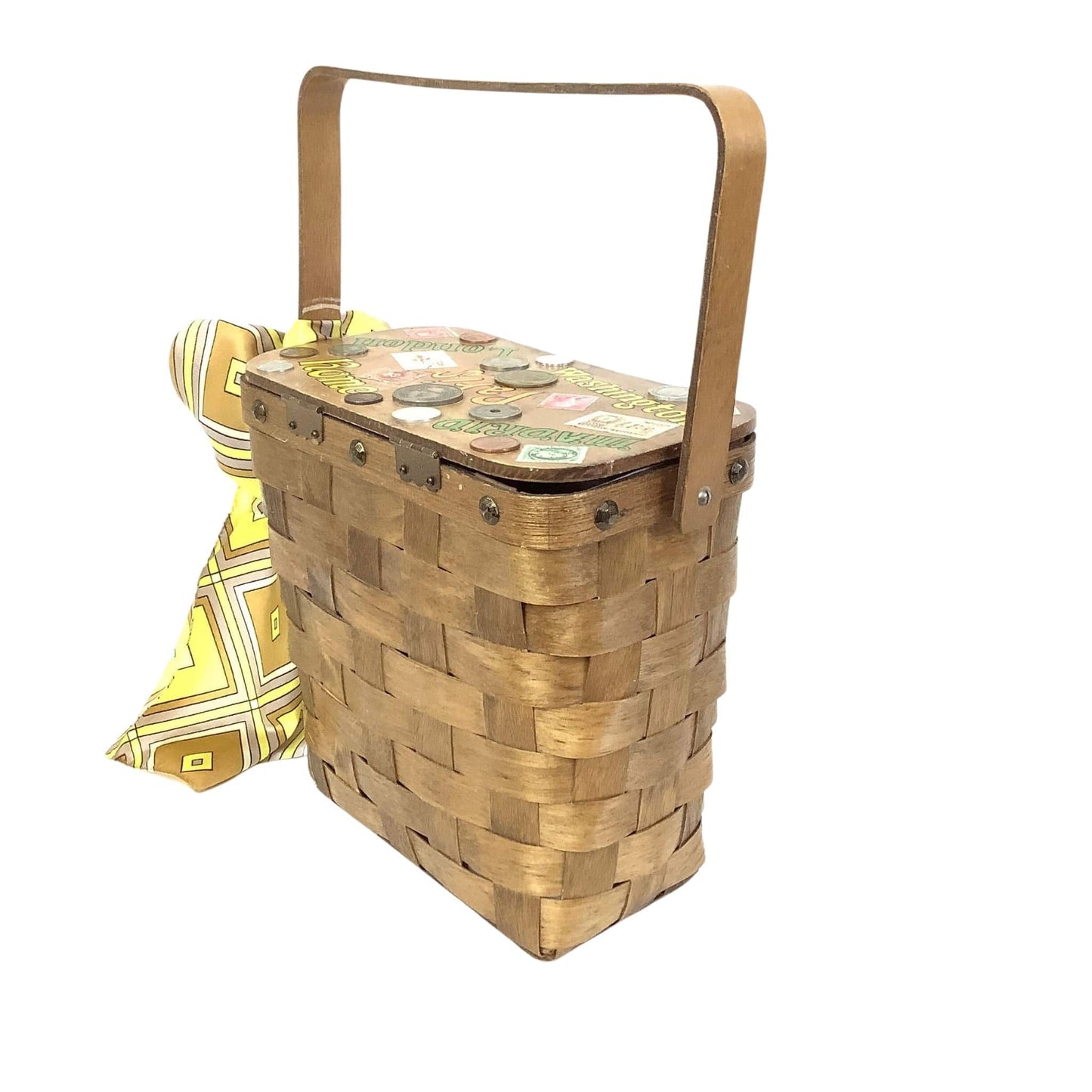 Gary Gail Dallas  Basket Bag