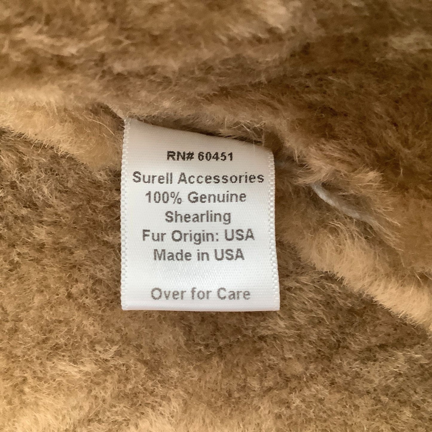 Genuine Shearling Vest