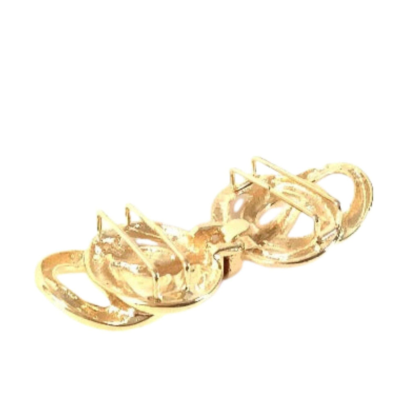 Gold Circles Belt Buckle