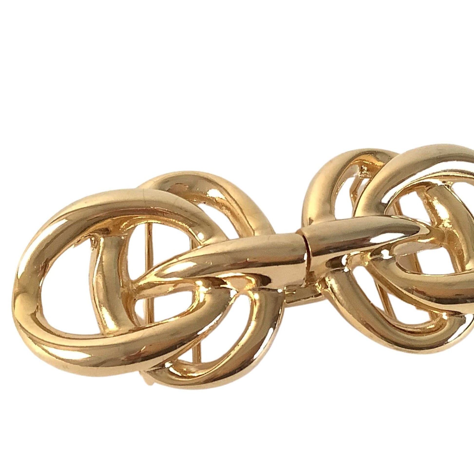 Gold Circles Belt Buckle