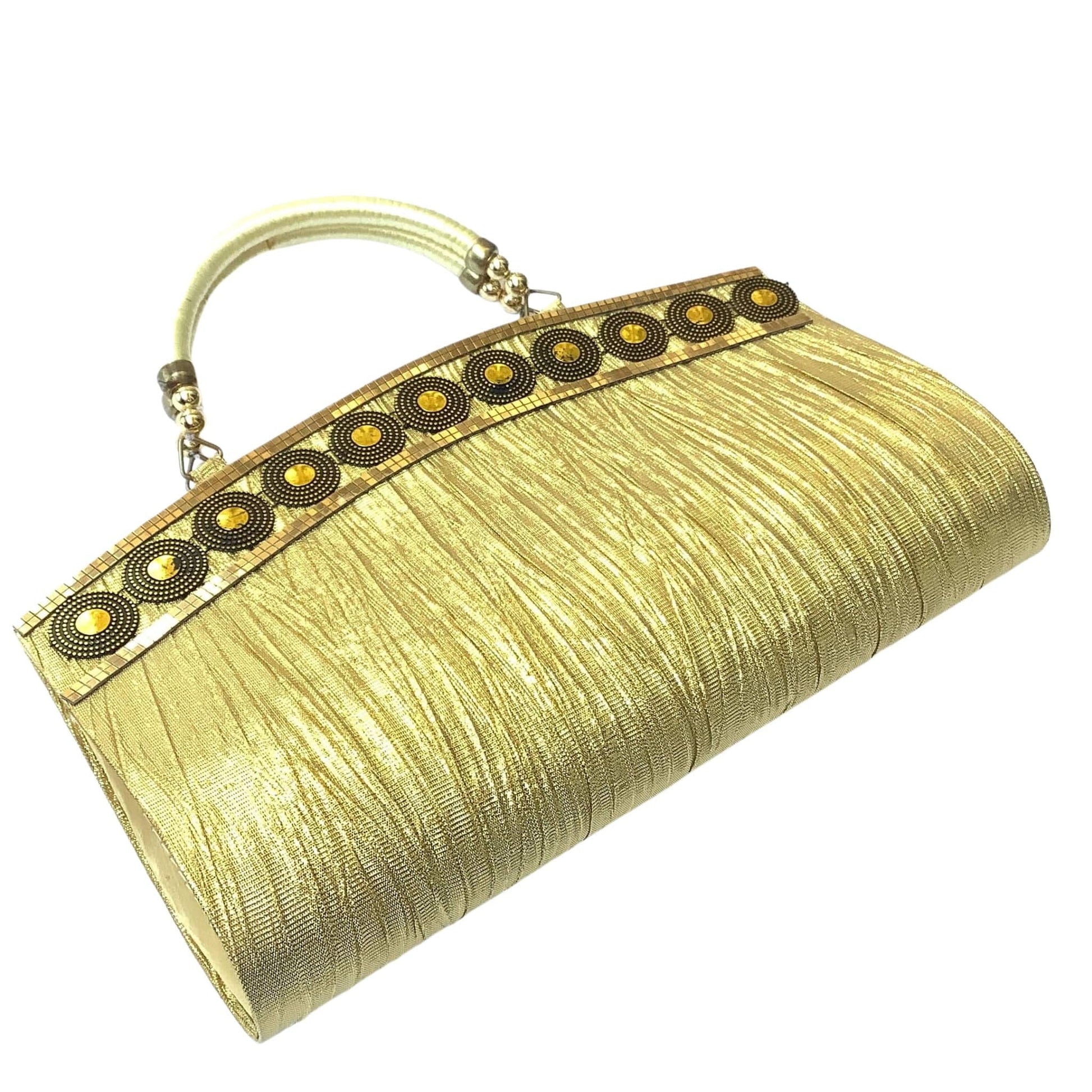 Gold Lurex Costume Purse