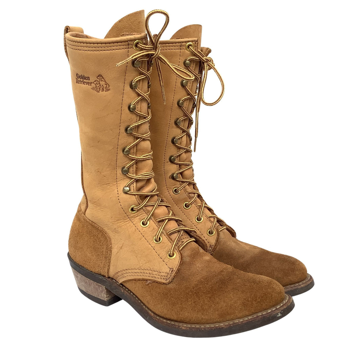 Golden Retriever Boots Size 7 Western Brown | Used