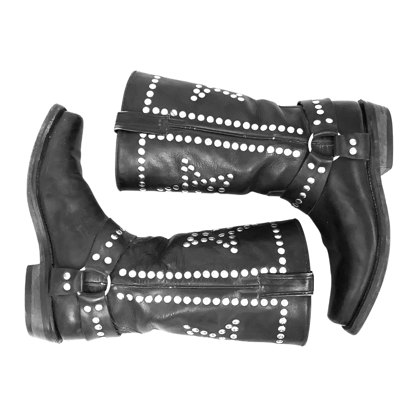 Goth Motorcycle Boots
