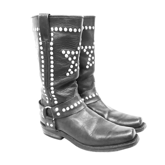 Goth Motorcycle Boots
