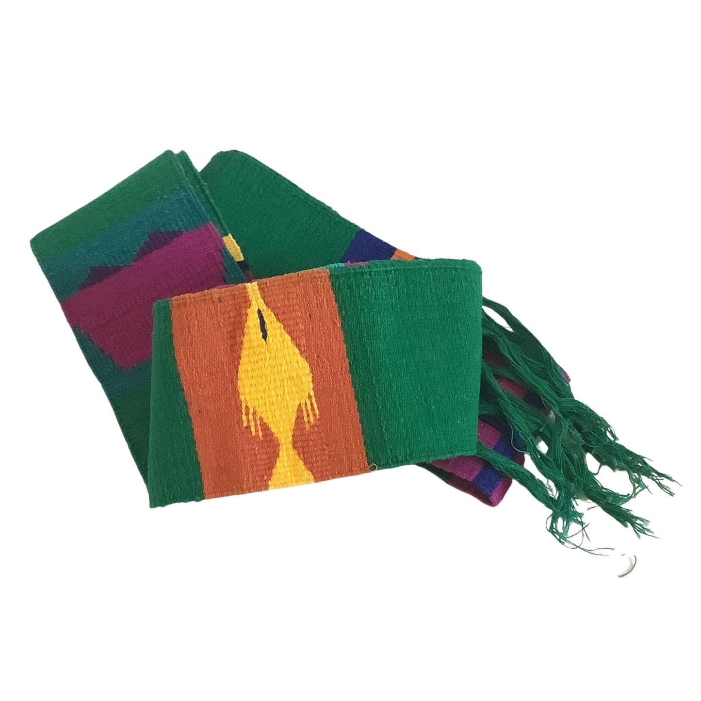 Green Ethnic Faja Belt