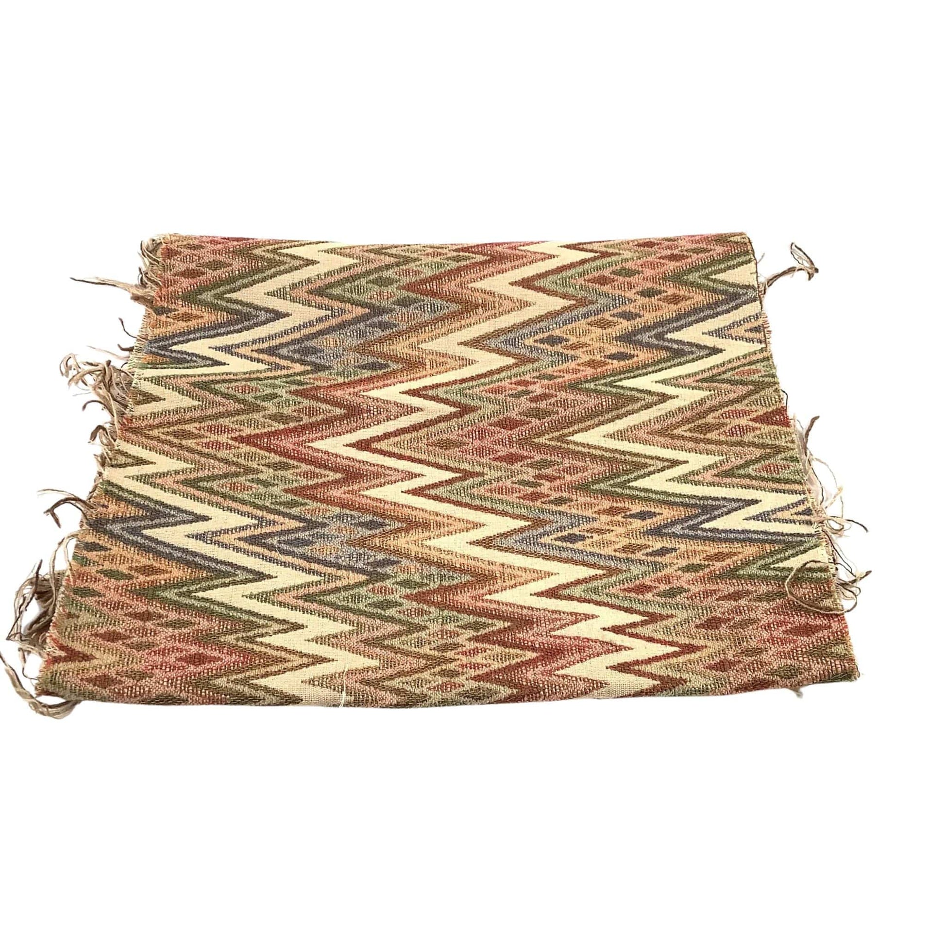 Green Flame Stitch Fabric