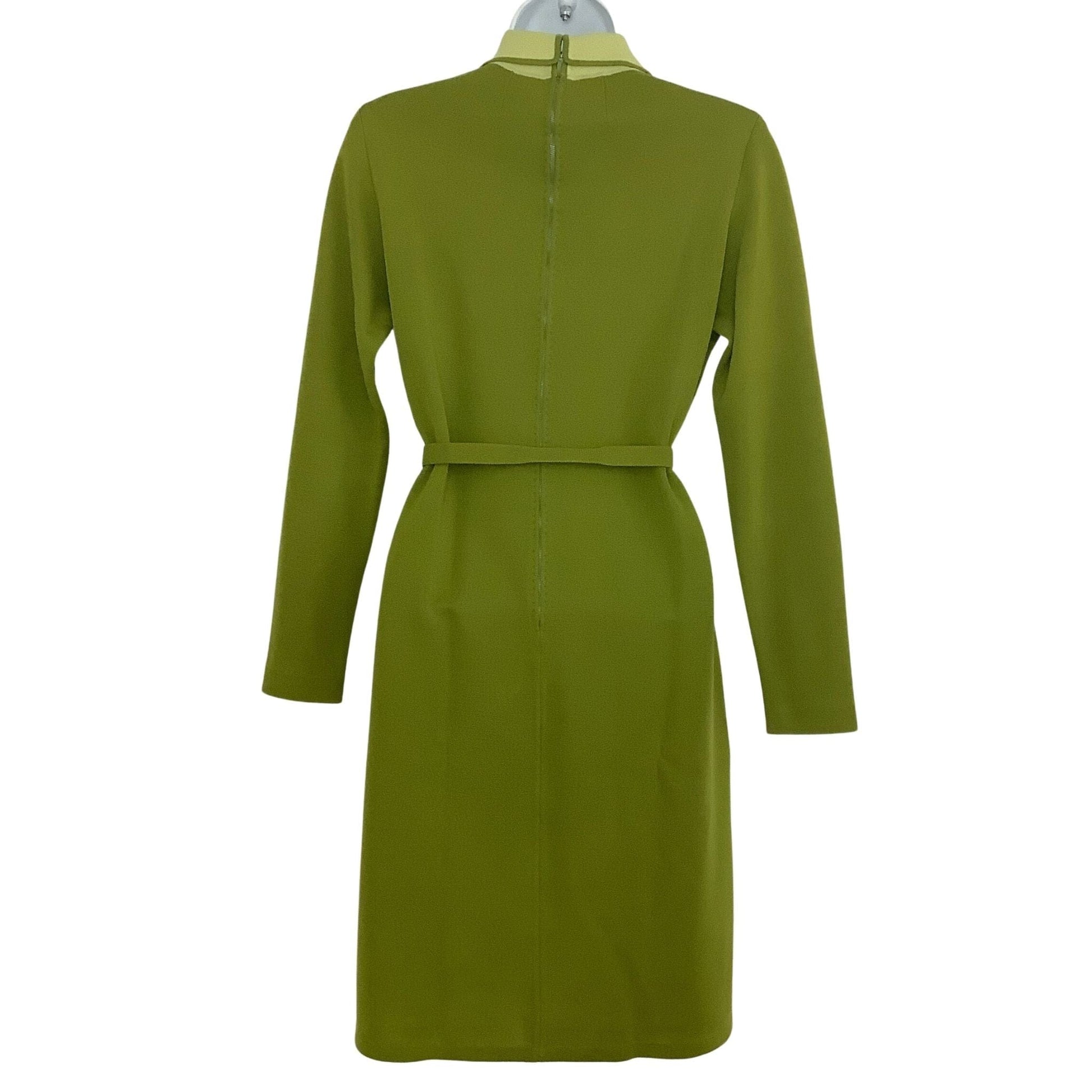 Green Knit Vintage Dress