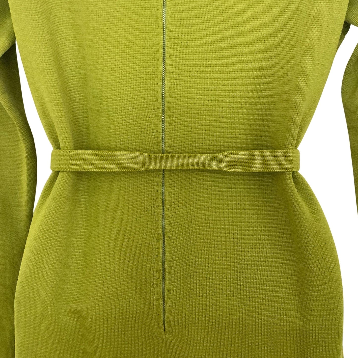 Green Knit Vintage Dress