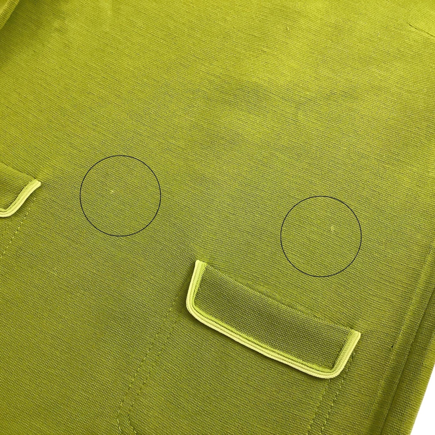 Green Knit Vintage Dress