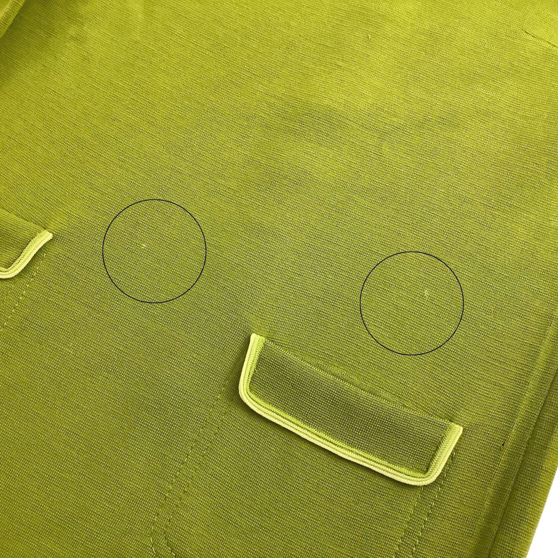 Green Knit Vintage Dress