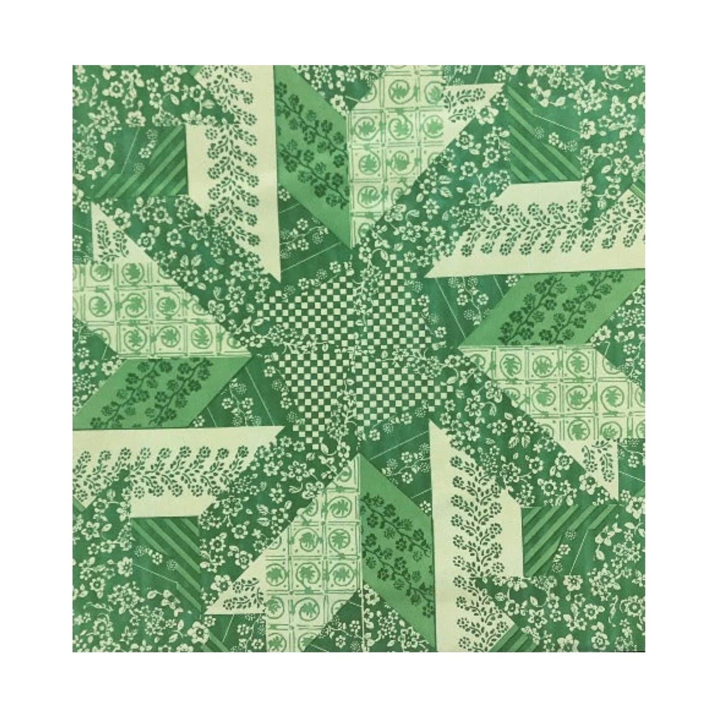 Green Wallpaper Squares