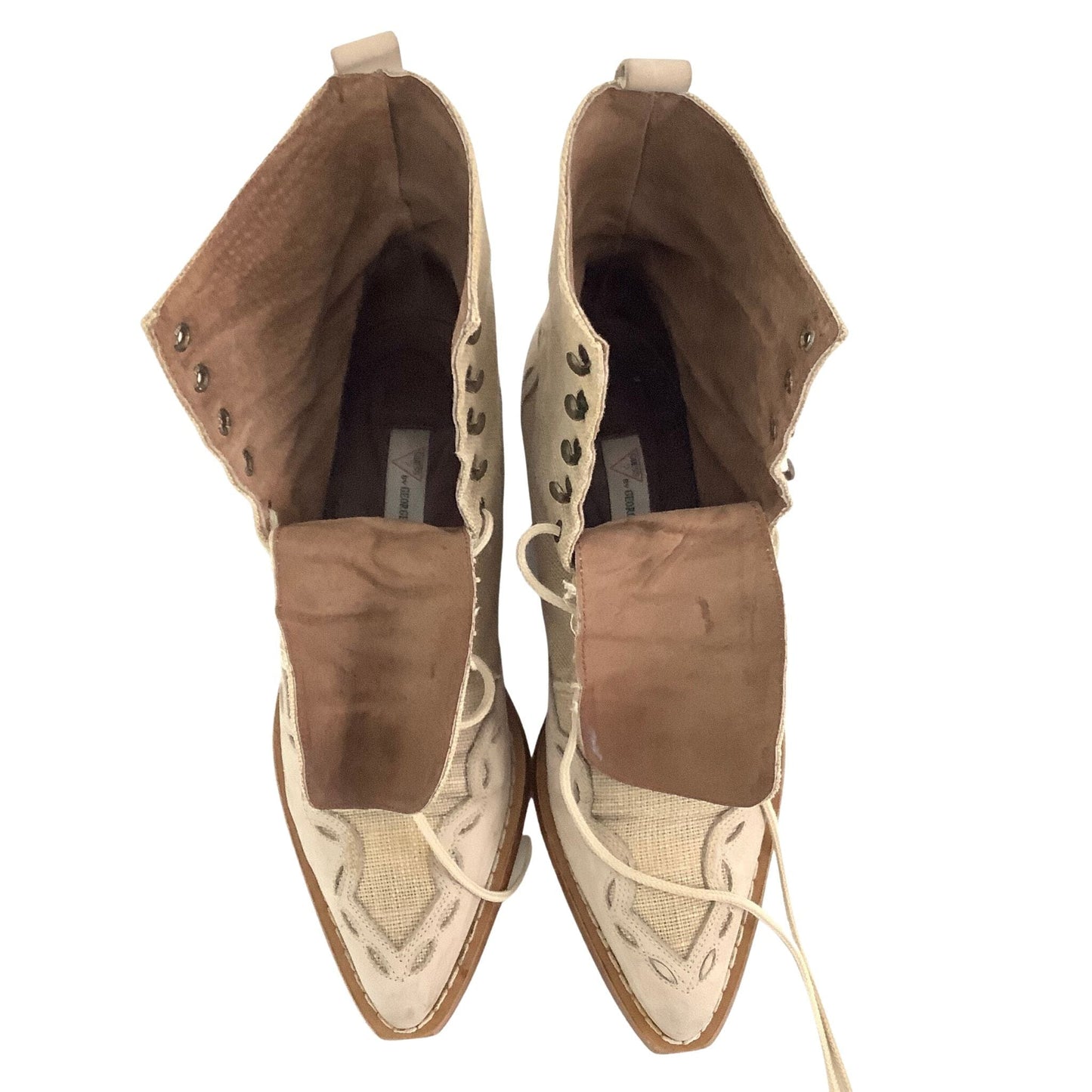 Guess Lace-up Booties