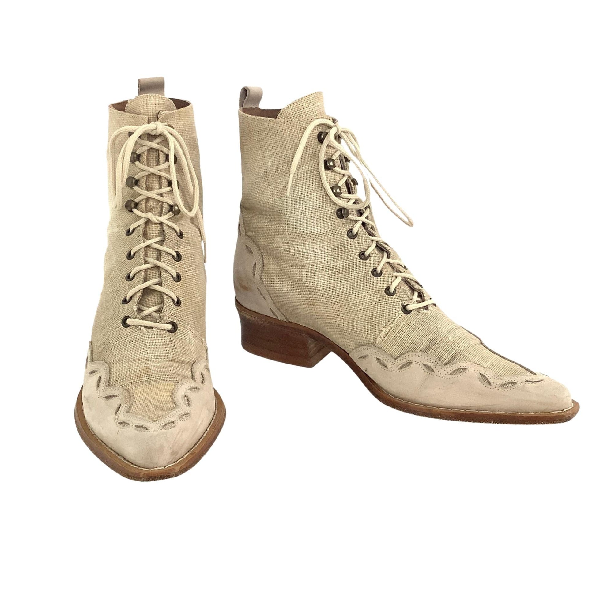 Guess Lace-up Booties