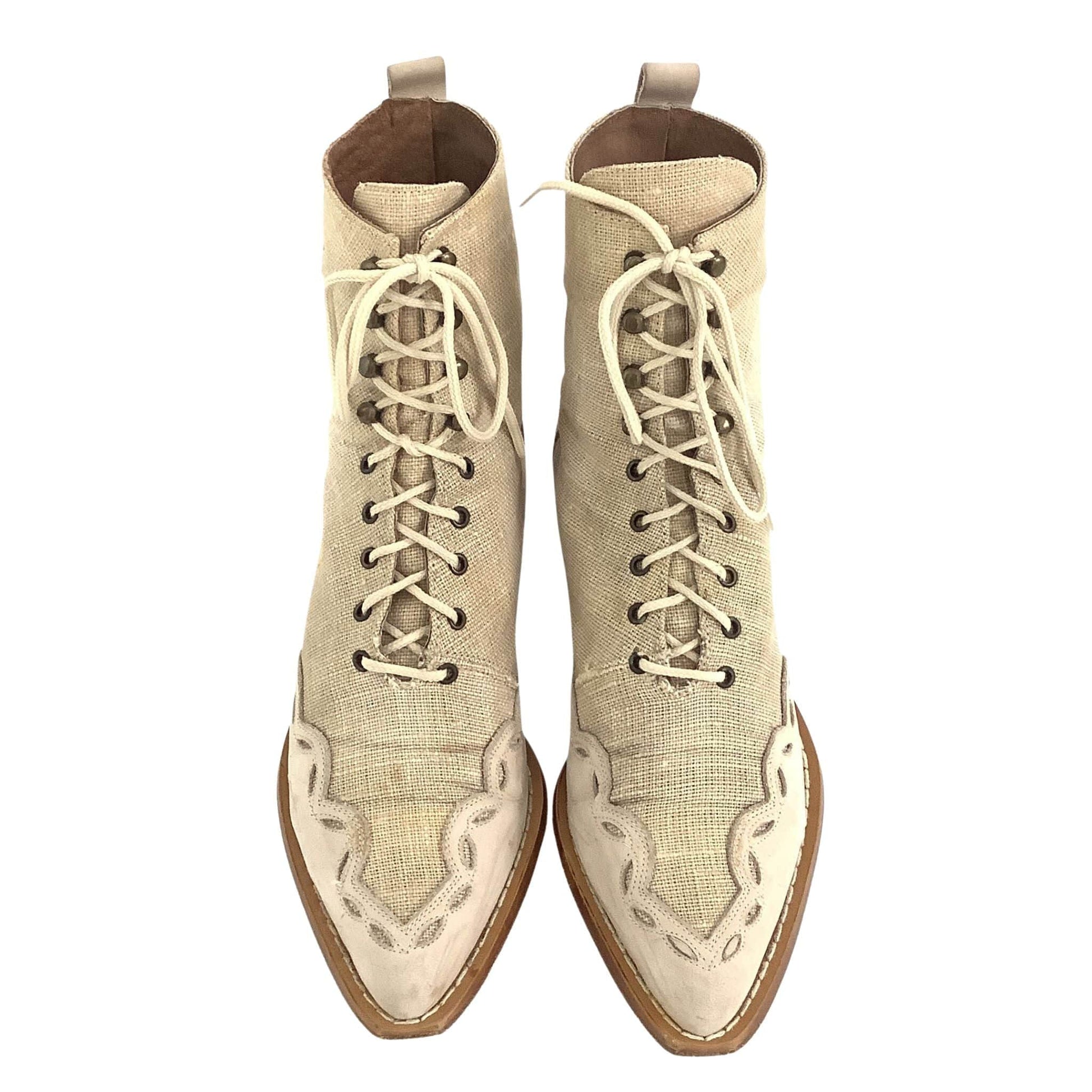 Guess Lace-up Booties