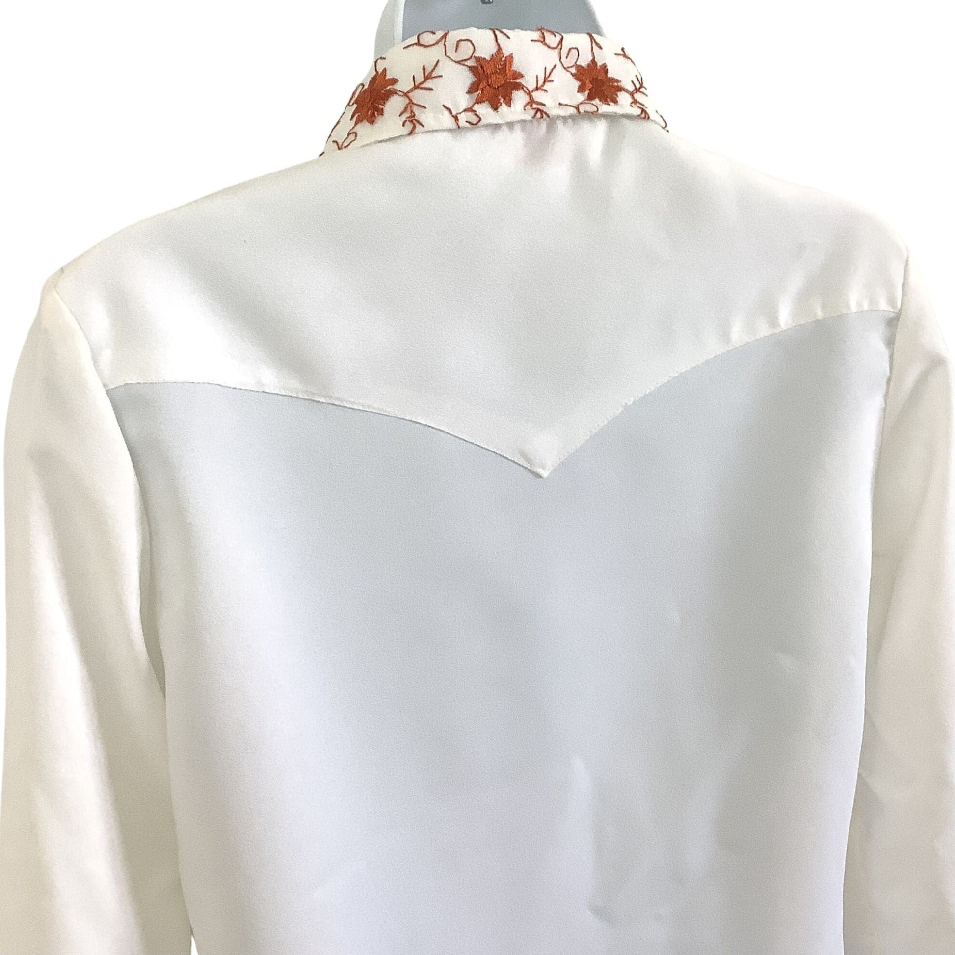 Embroidered Western Shirt - H-Bar-C Vintage Blouse