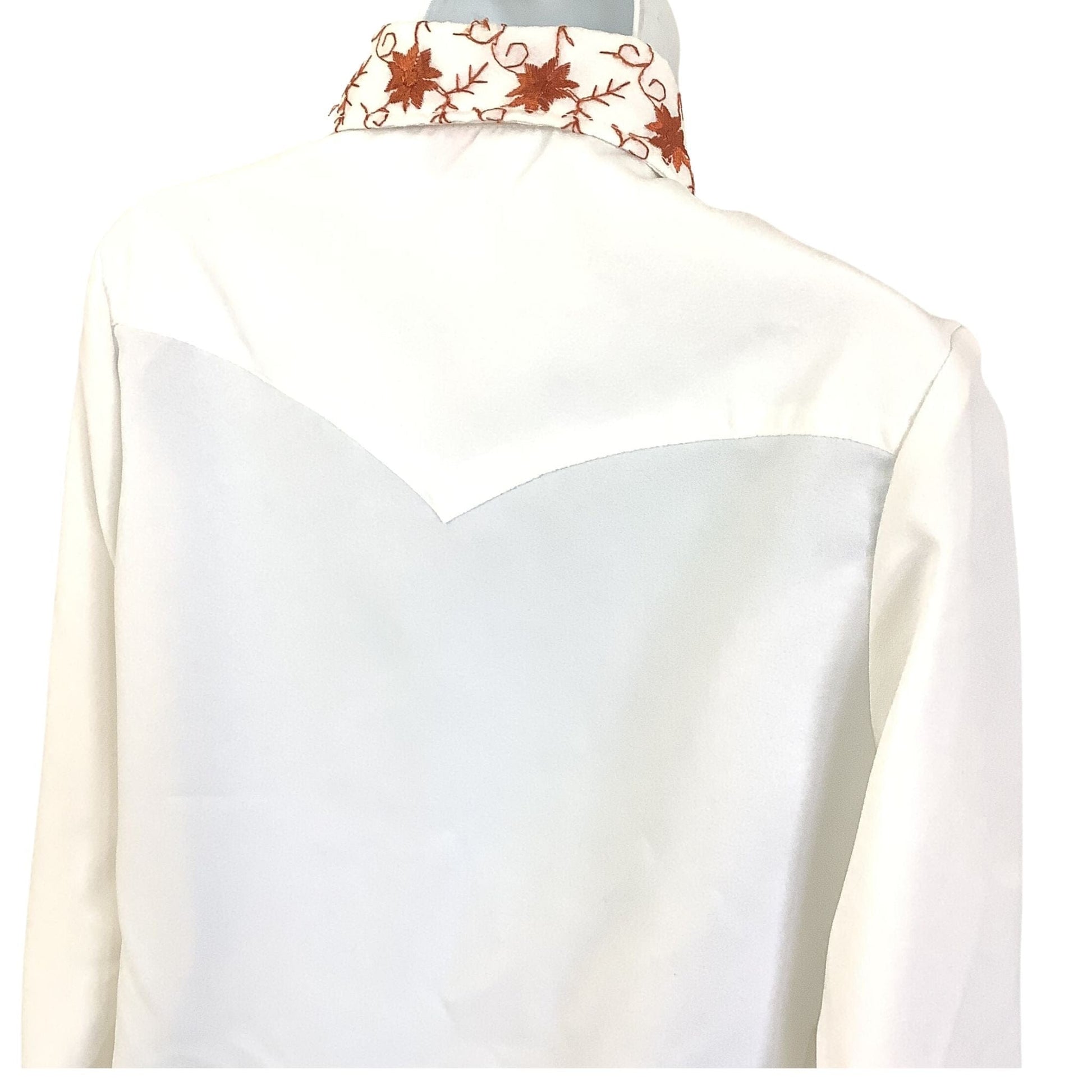 Embroidered Western Shirt - H-Bar-C Vintage Blouse