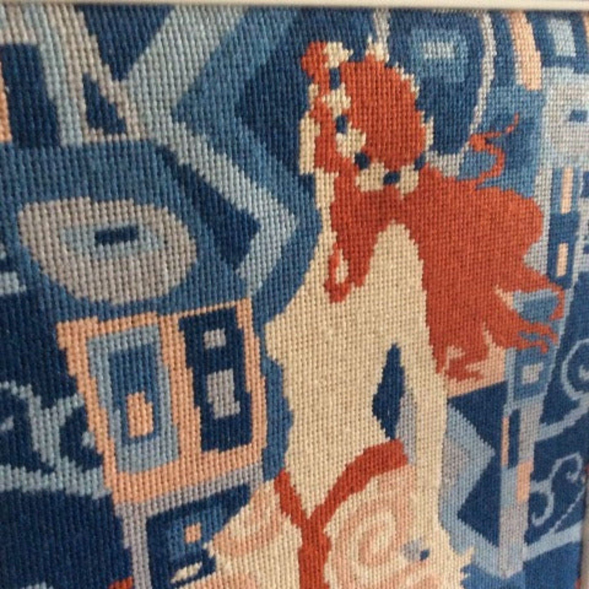 Hand Knitted Wall Decor